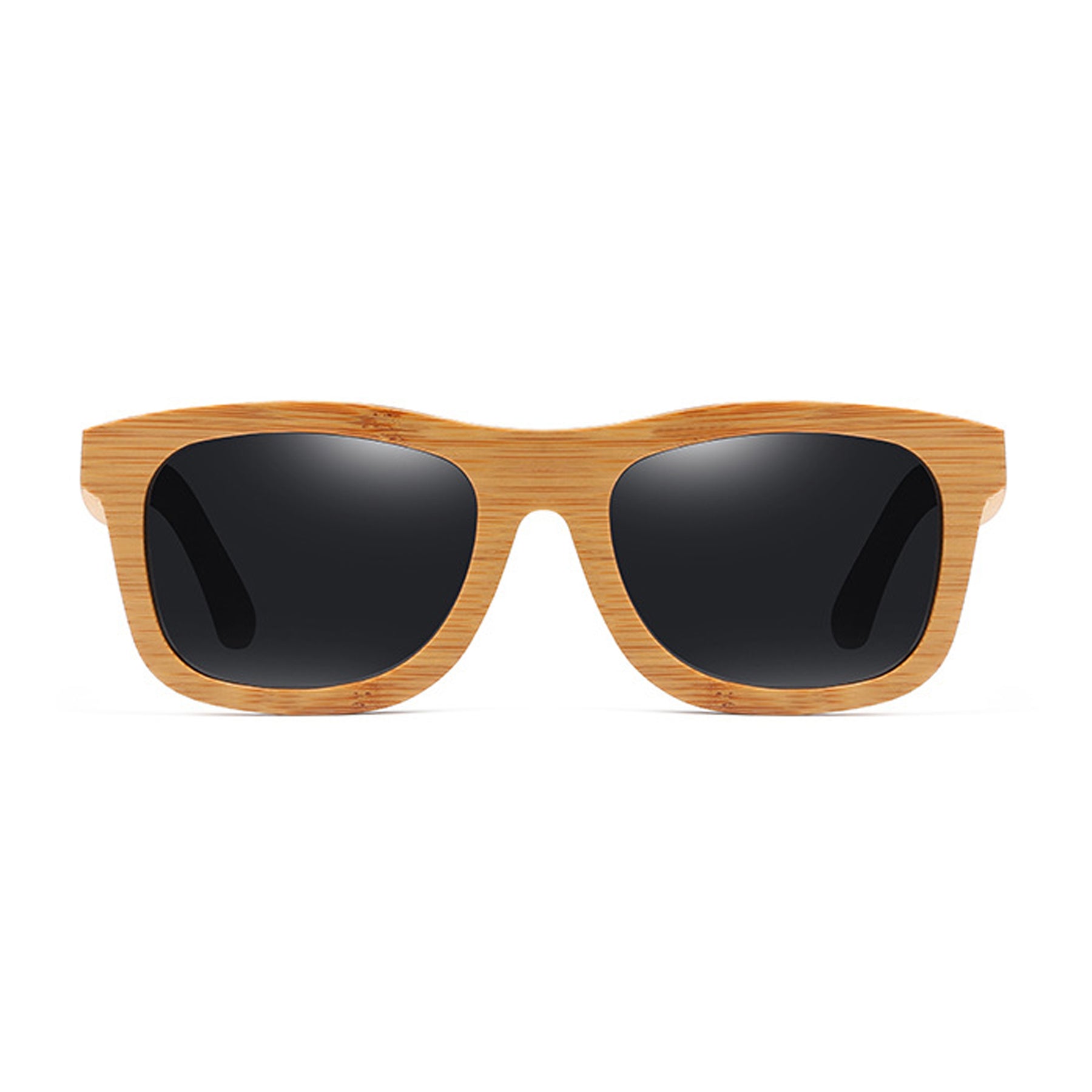 Lunettes de soleil en bambou à verres bruns Palawan