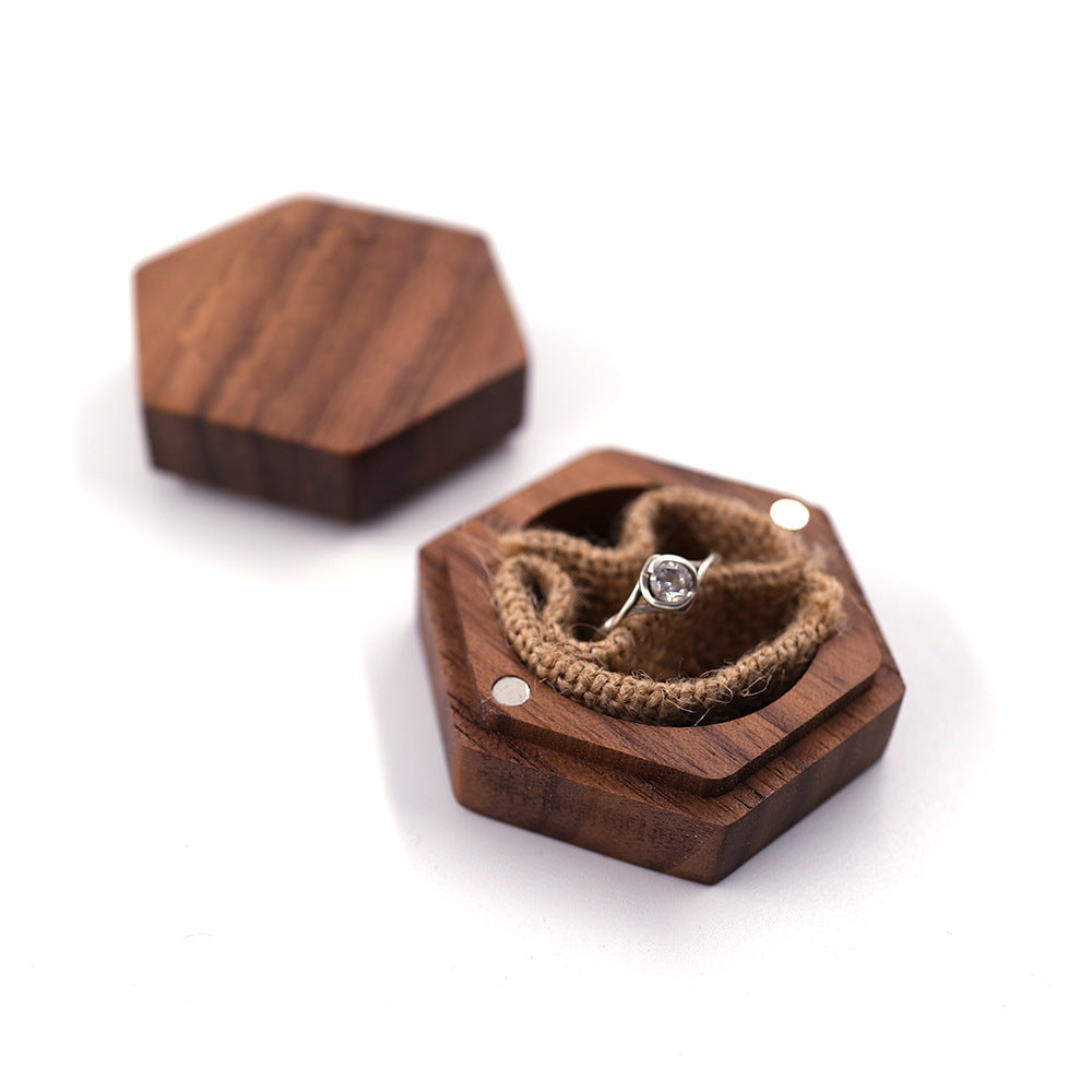 Azov-Wooden Ring Box Personalized Gift