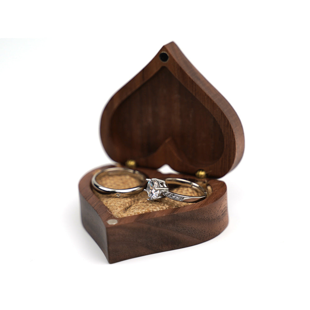 Aegaeus-Wooden Ring Box Personalized Gift