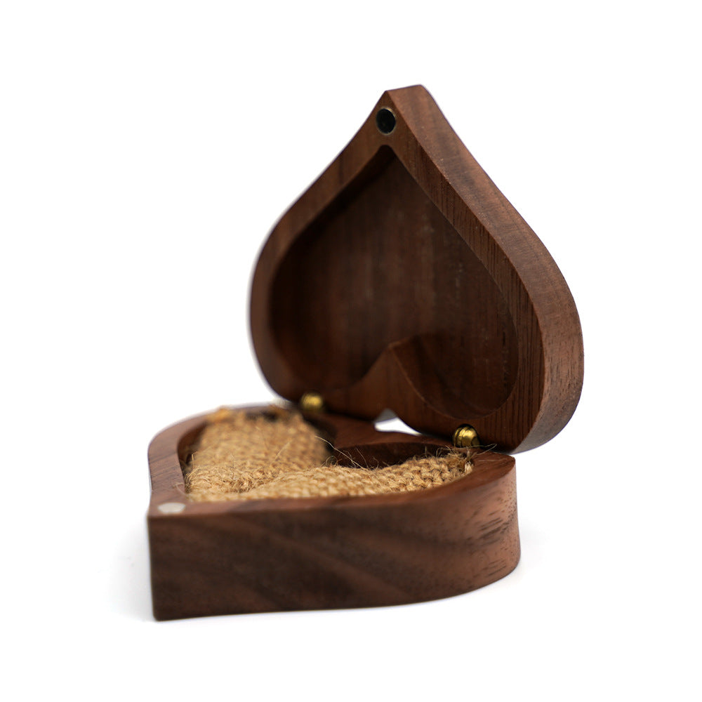 Aegaeus-Wooden Ring Box Personalized Gift