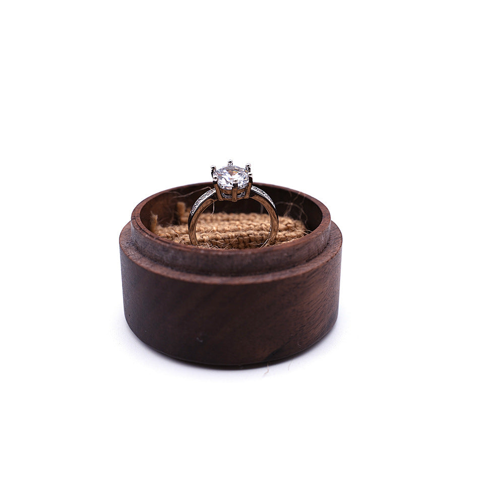 Anse-Wooden Ring Box Personalized Gift