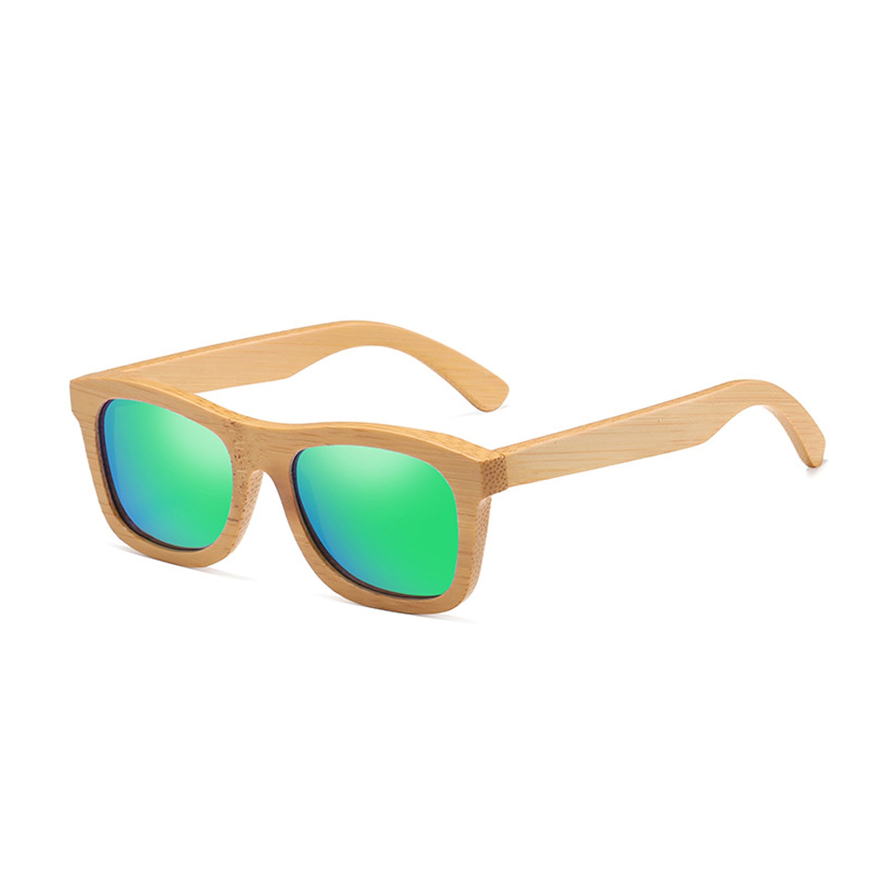 Lunettes de soleil en bambou à verres bruns Palawan