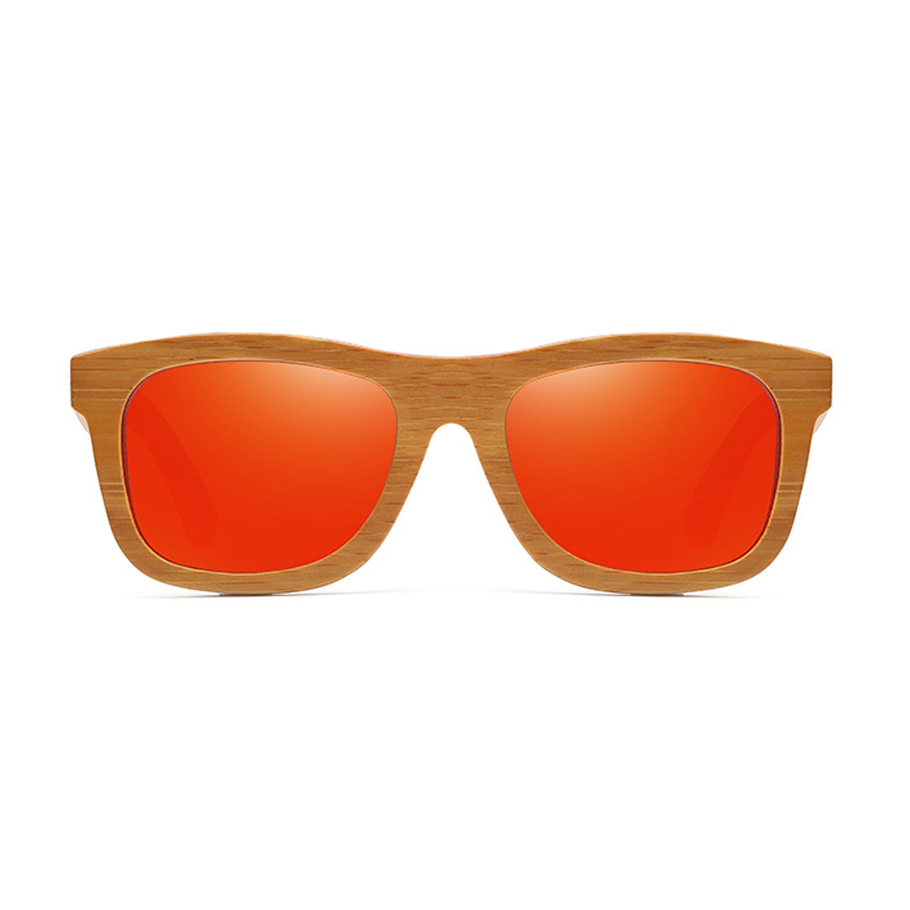 Lunettes de soleil en bambou à verres bruns Palawan