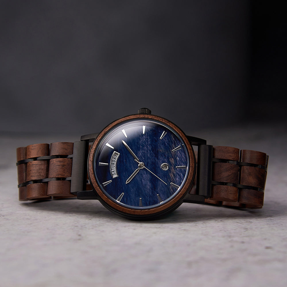 AQUALUX - Men Wood Watch
