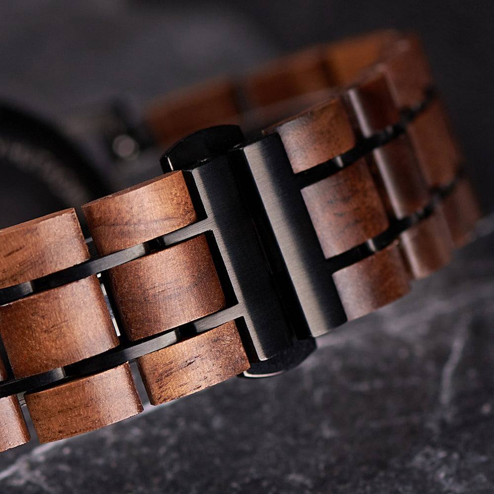 AQUALUX - Men Wood Watch