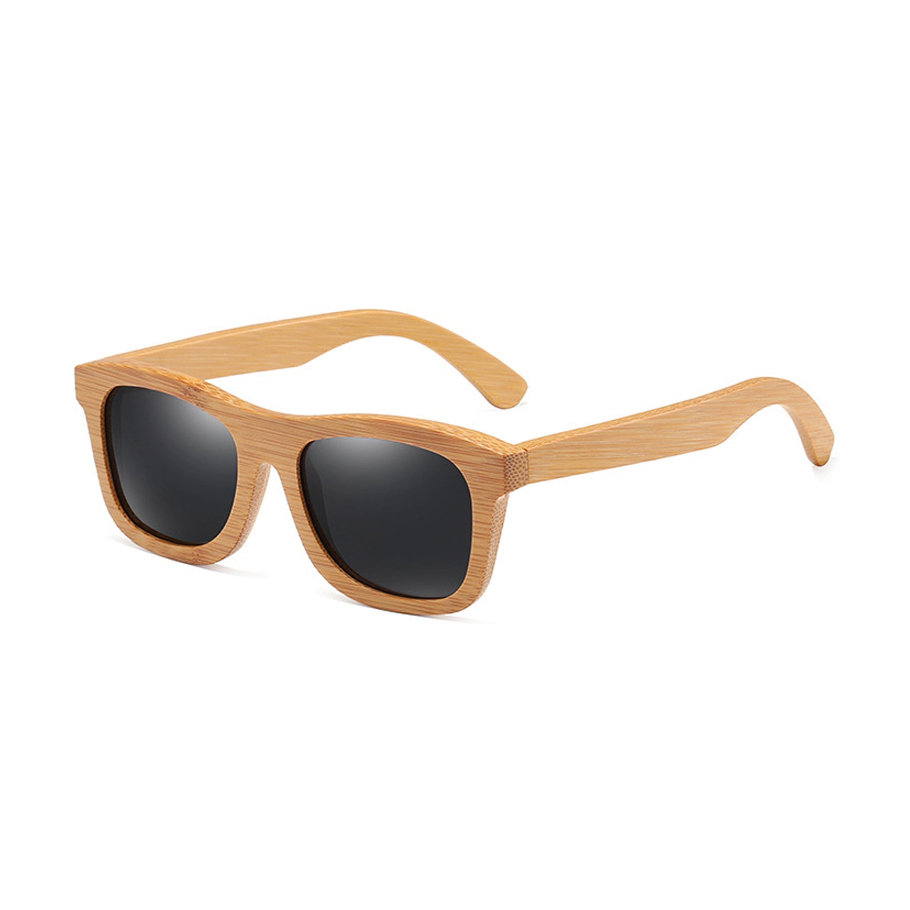 Lunettes de soleil en bambou à verres bruns Palawan