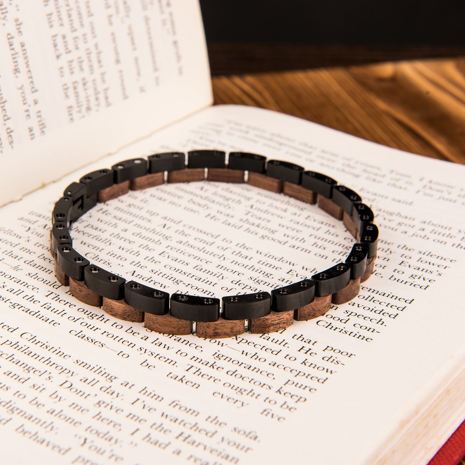 EQUINOX - Unisex Wooden Bracelet