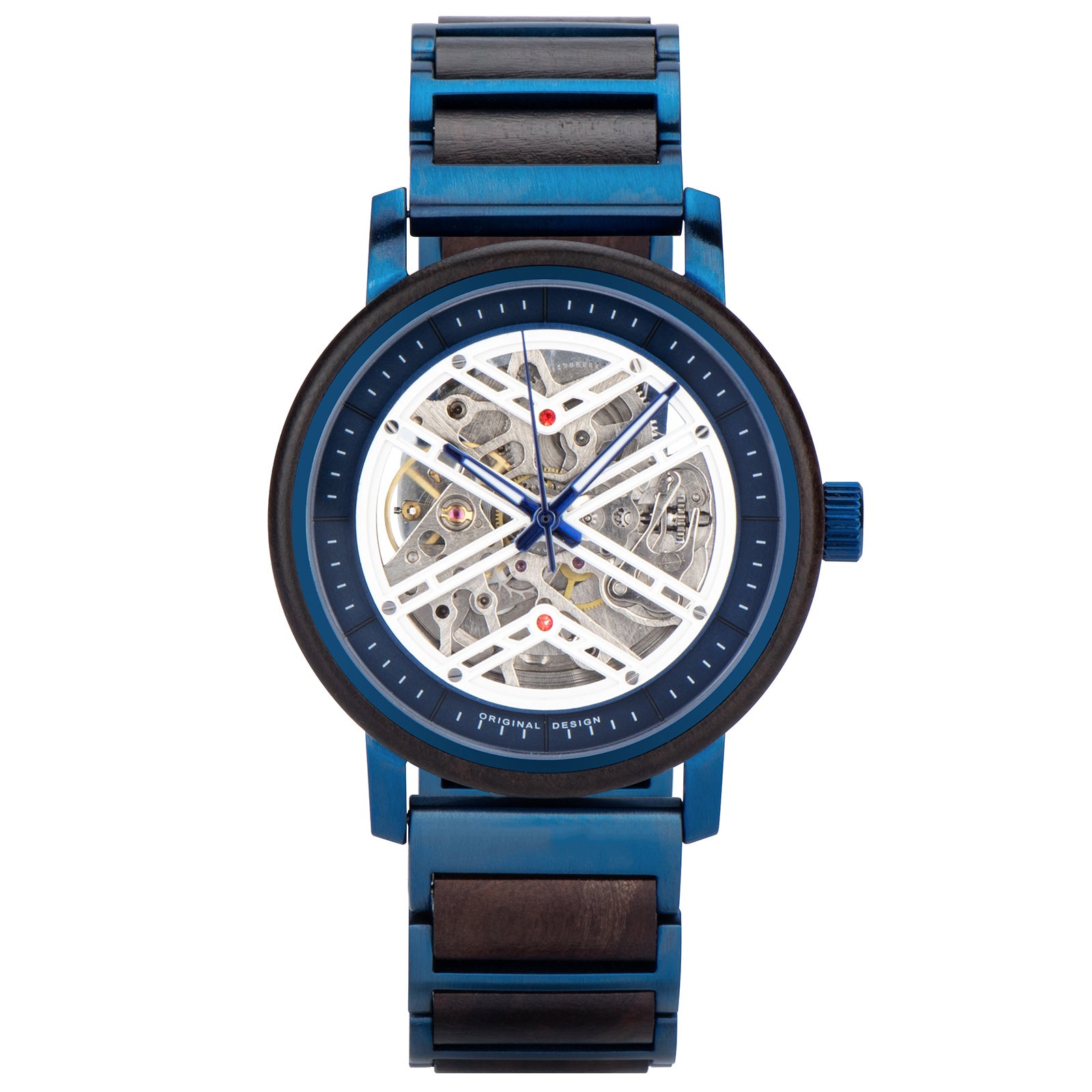 CERULETHOS - Men Wood Watch Automatic Mechanical