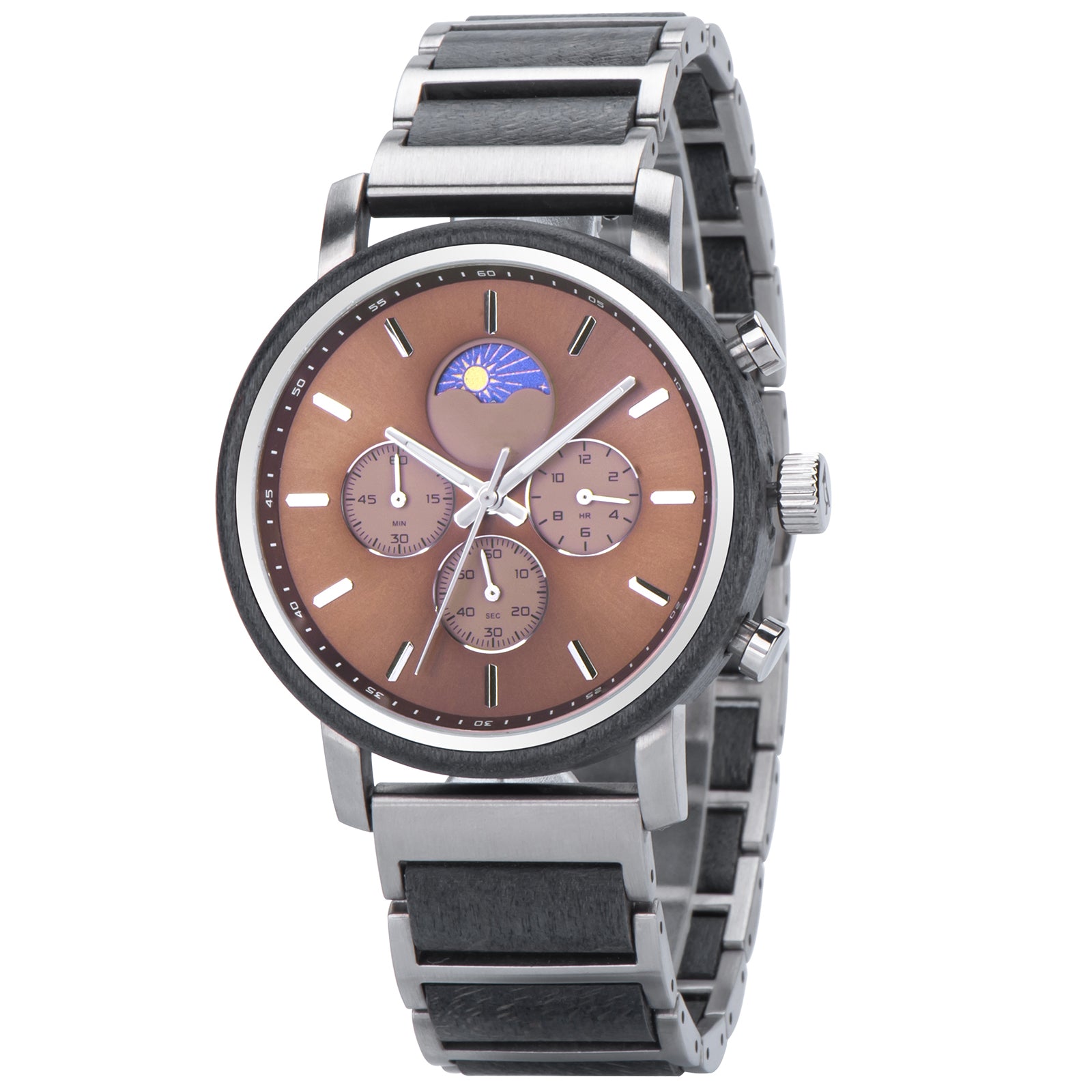 IRONBARK - Men Wood Watch Chronograph