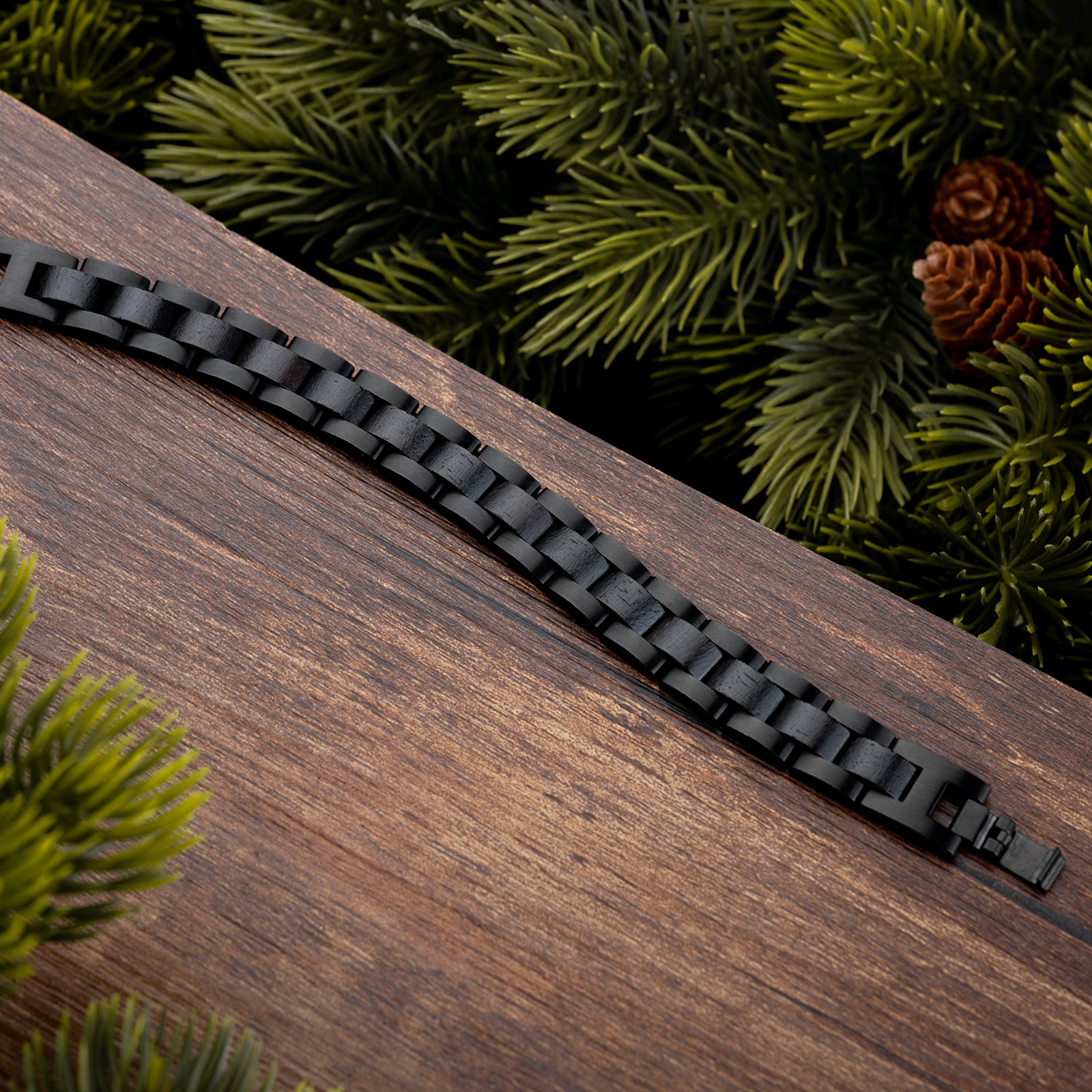 EBON - Unisex Wooden Bracelet