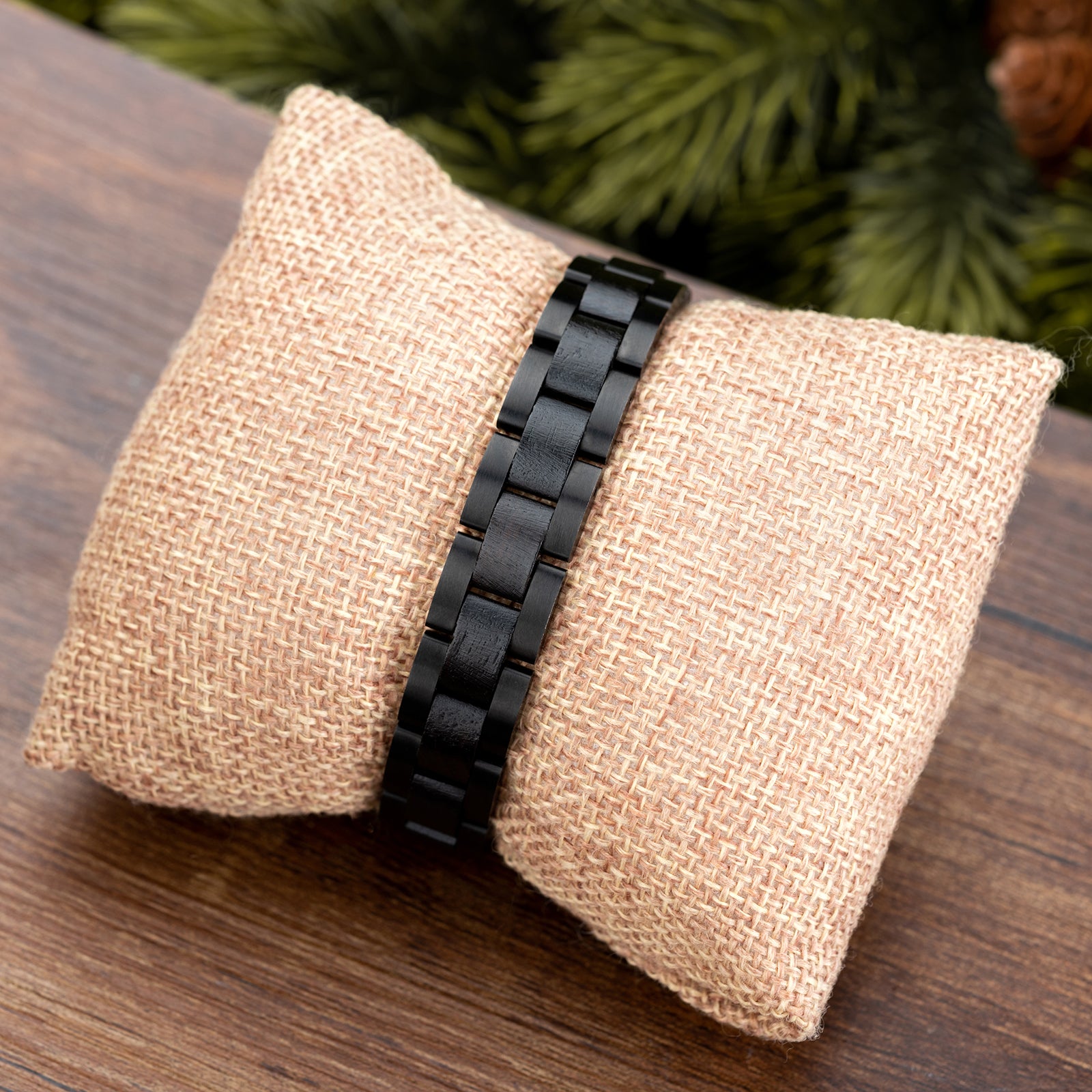 EBON - Unisex Wooden Bracelet