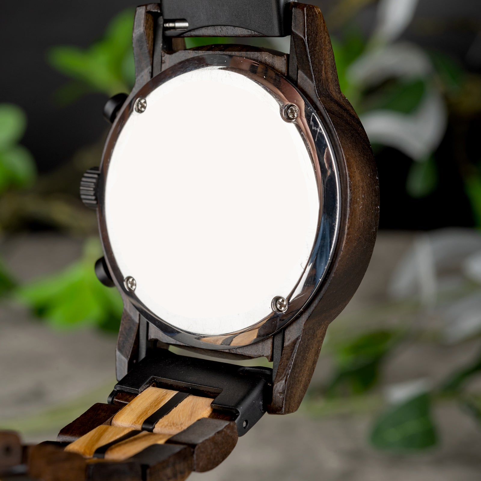RANGER - Men Wood Watch Chronograph