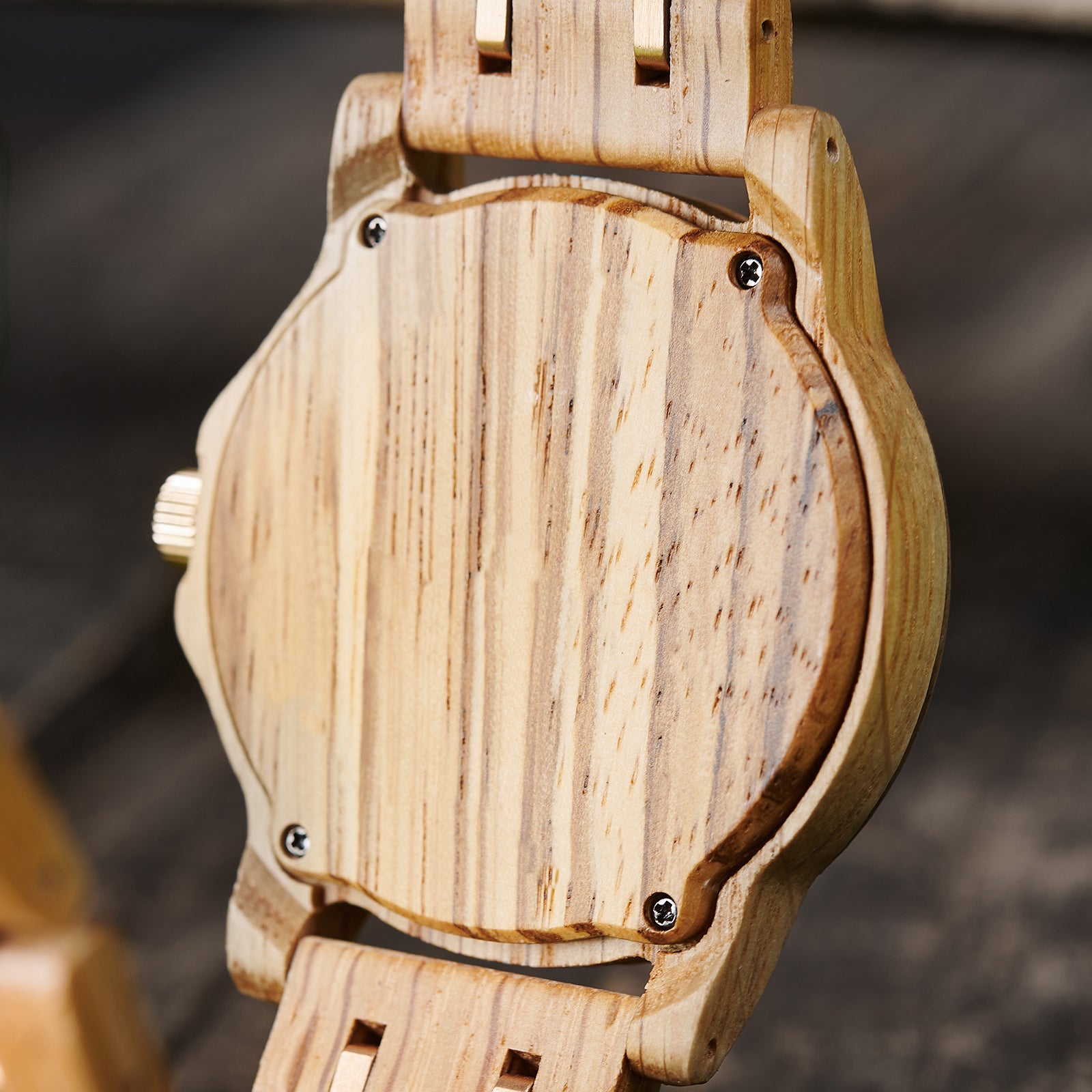 SLATE - Men Wood Watch
