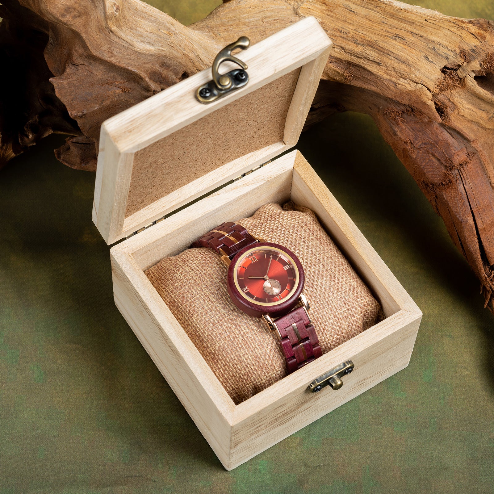 PANSY - Women Wood Watch