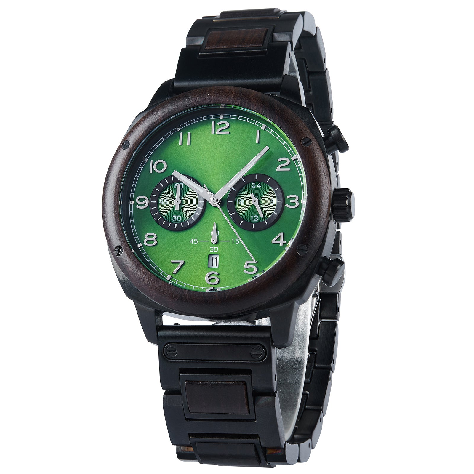 VERDANT - Men Wood Watch Chronograph