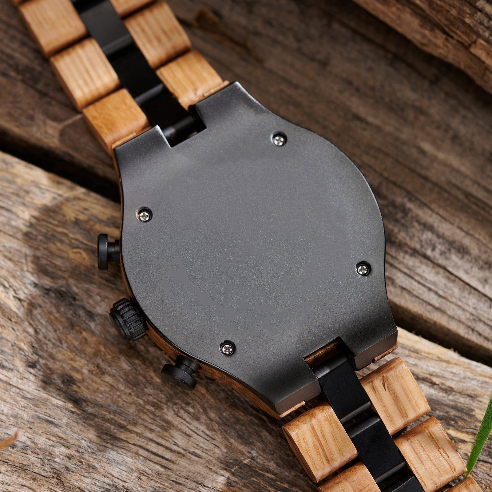 OAKGUARD - Men Wood Watch Chronograph