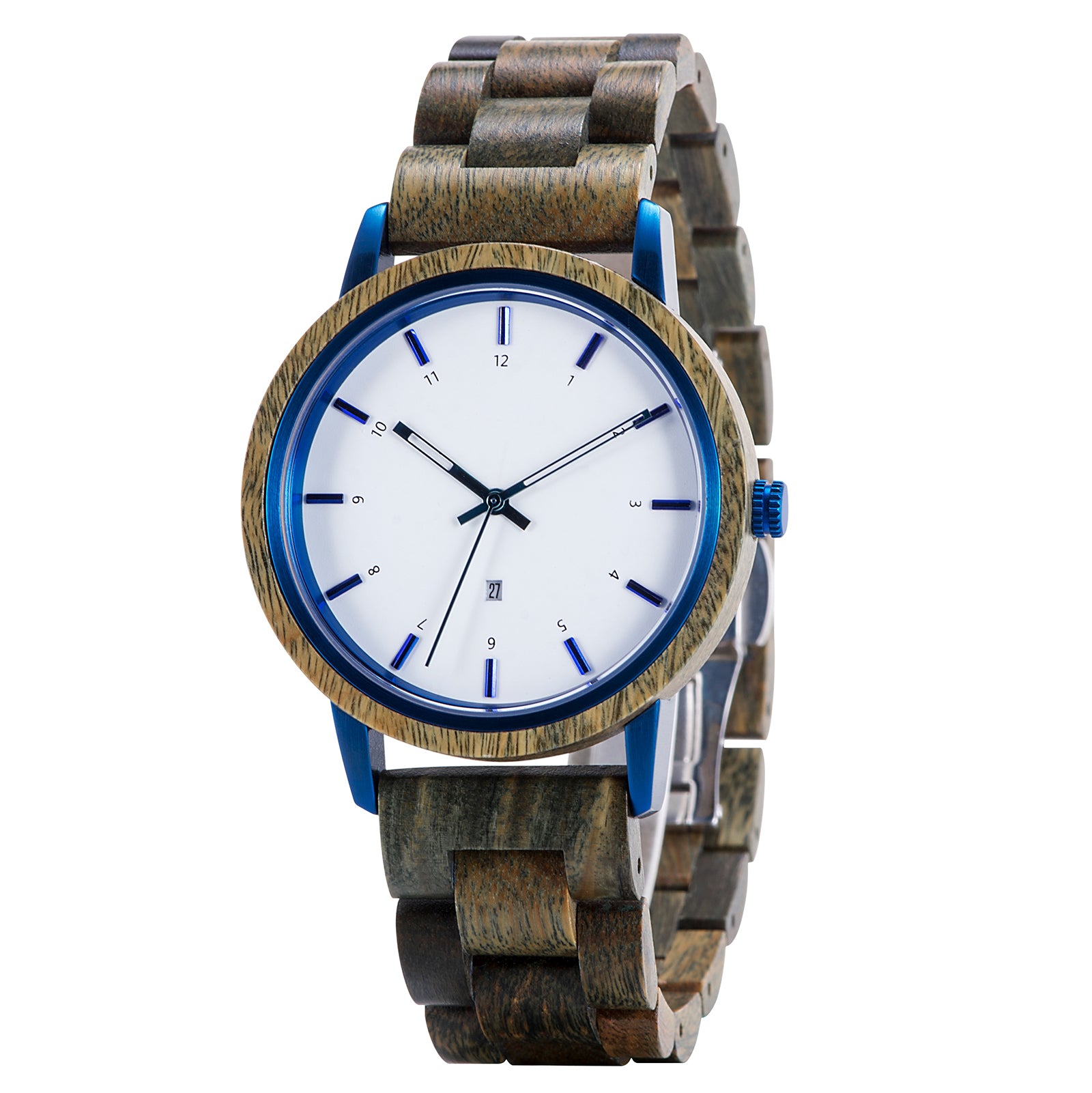 TIDE - Men Wood Watch