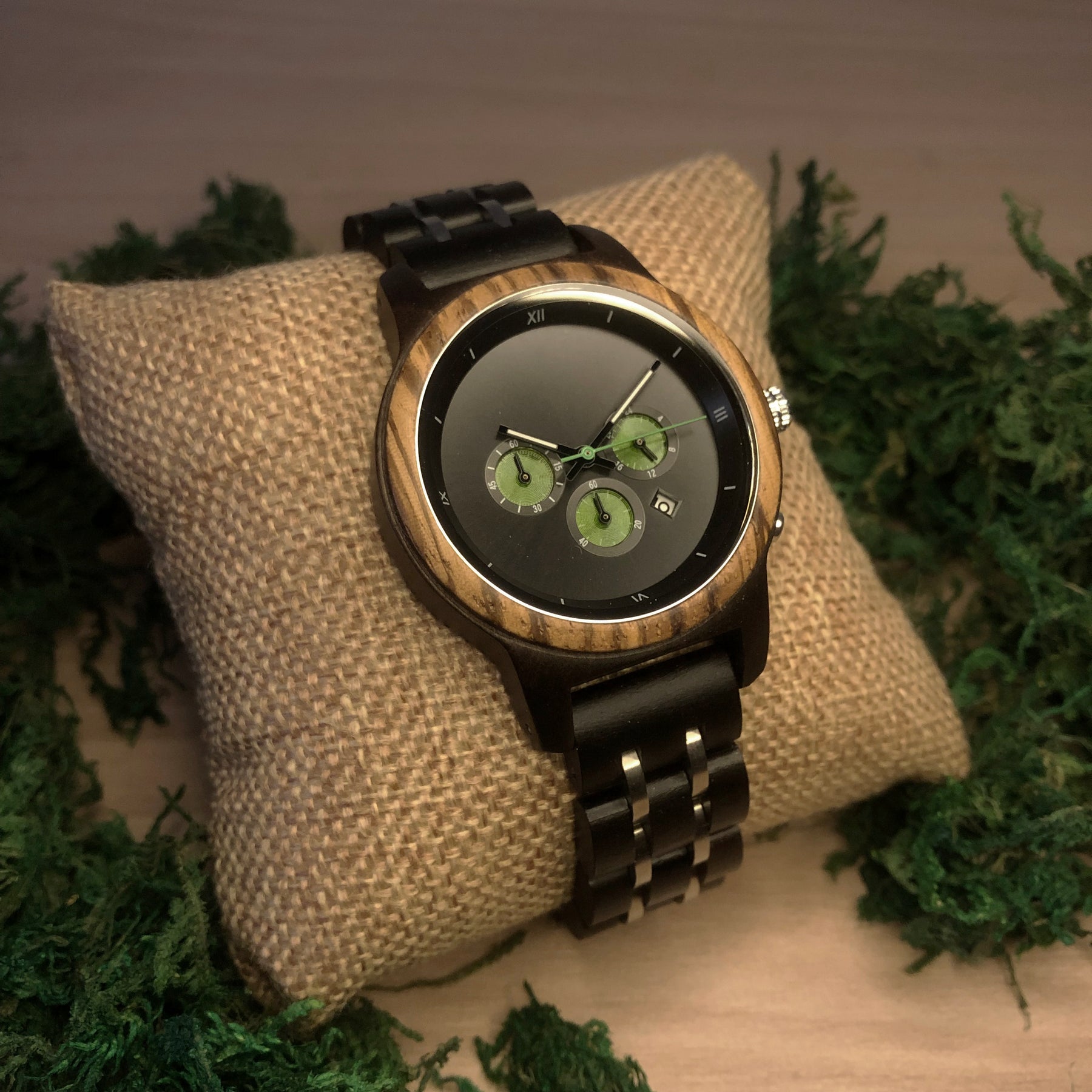 UMBRAE - Women Wood Watch Chronograph