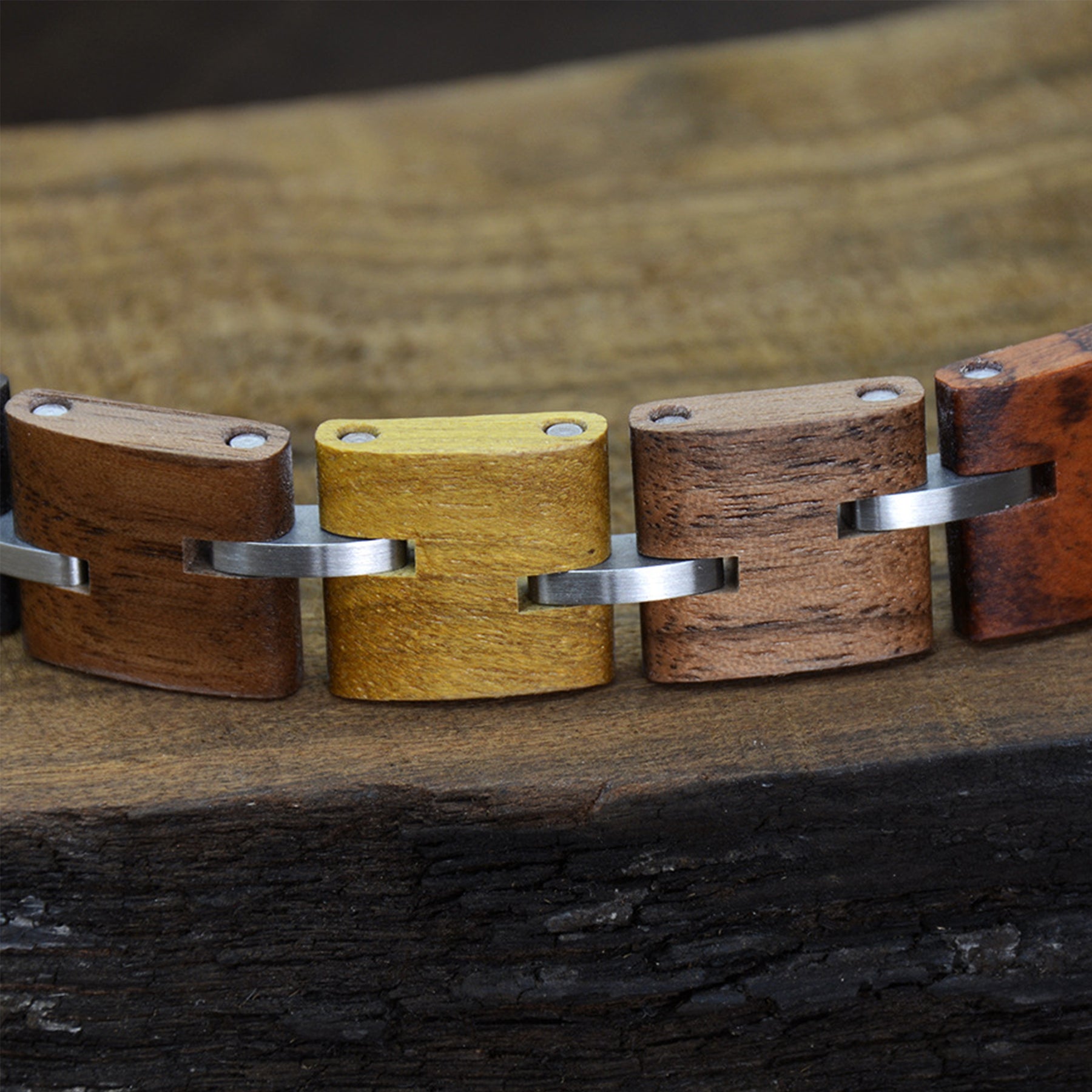 LUNA - Wooden Bracelet