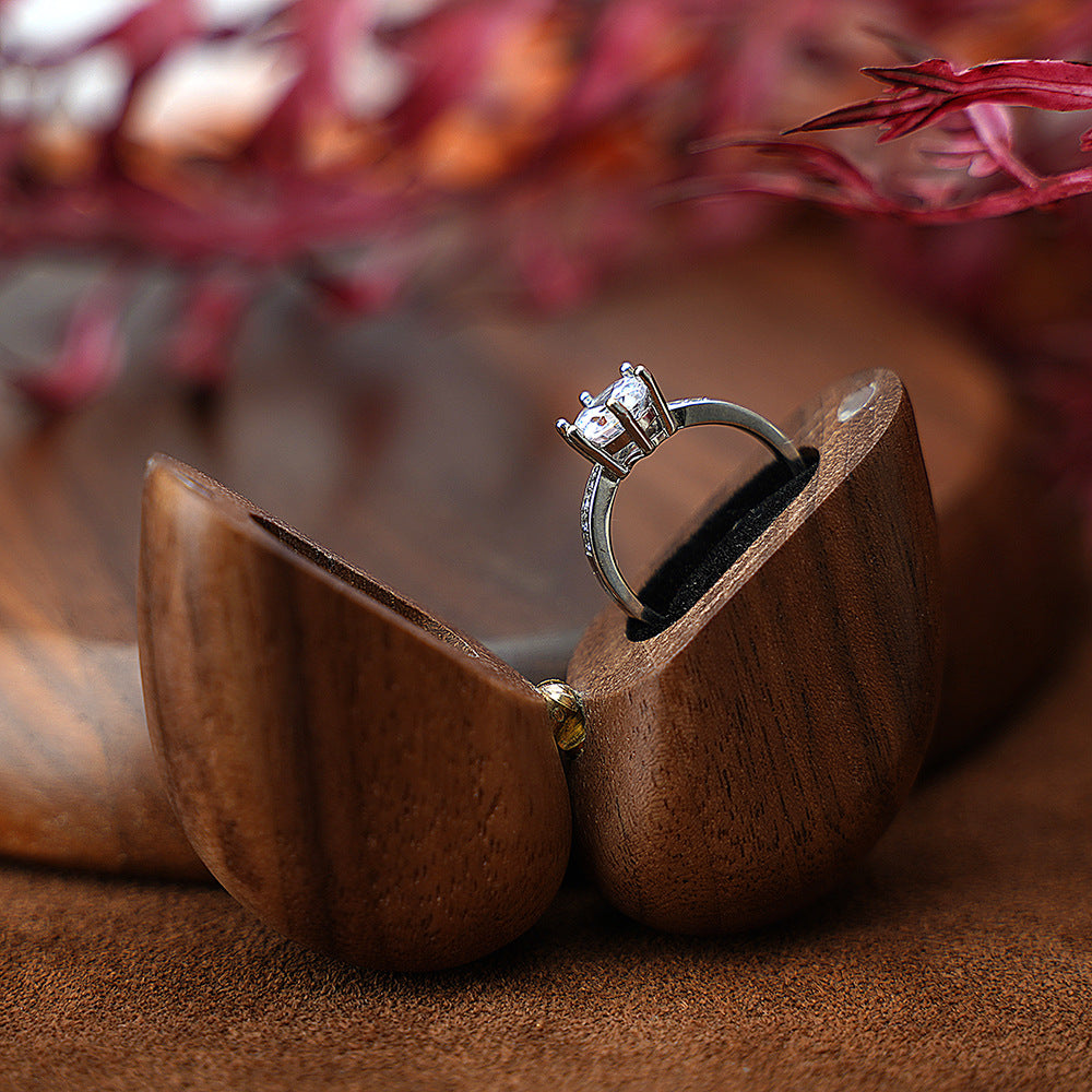 Ross-Wooden Ring Box Personalized Gift
