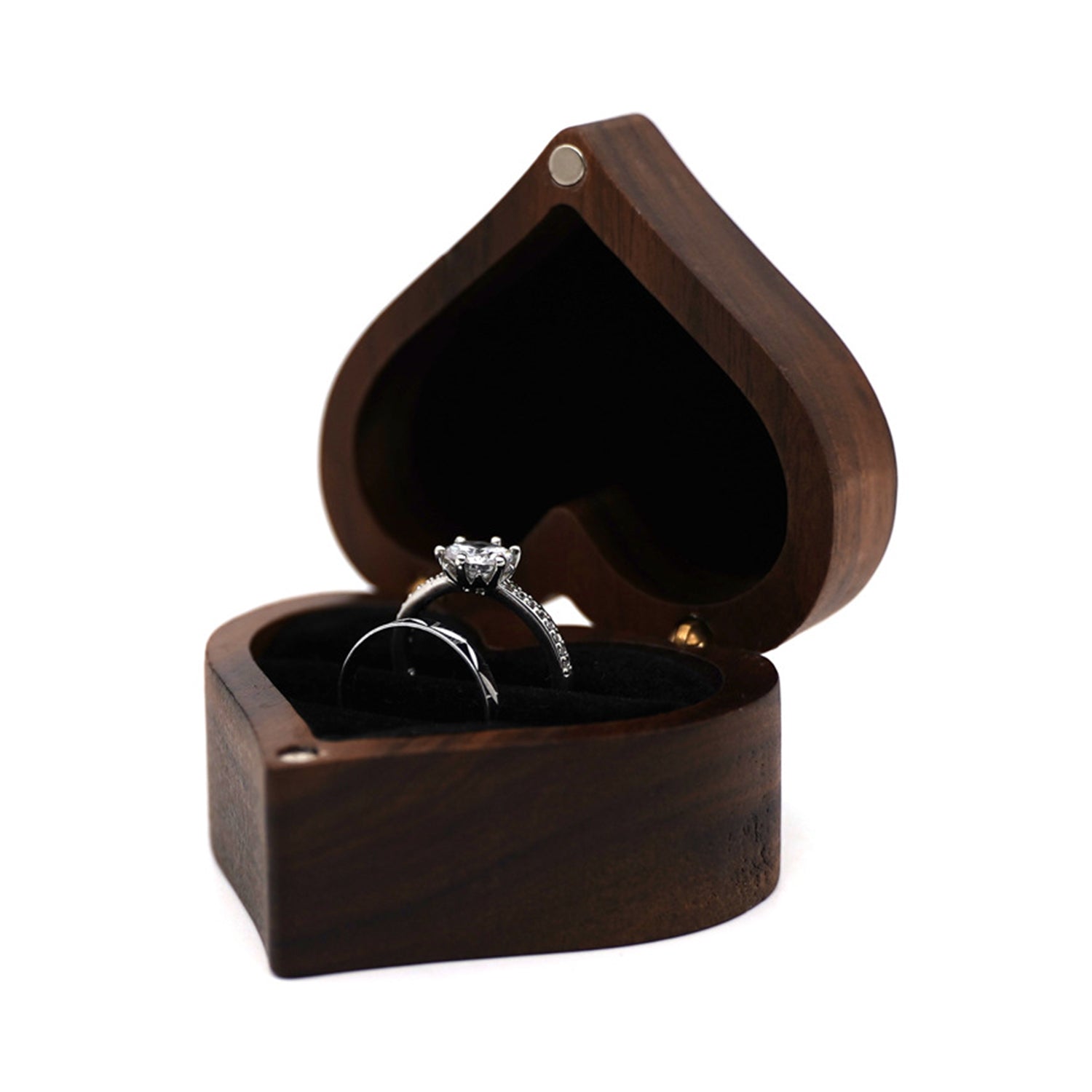 Rottness-Wooden Ring Box Personalized Wedding Gift