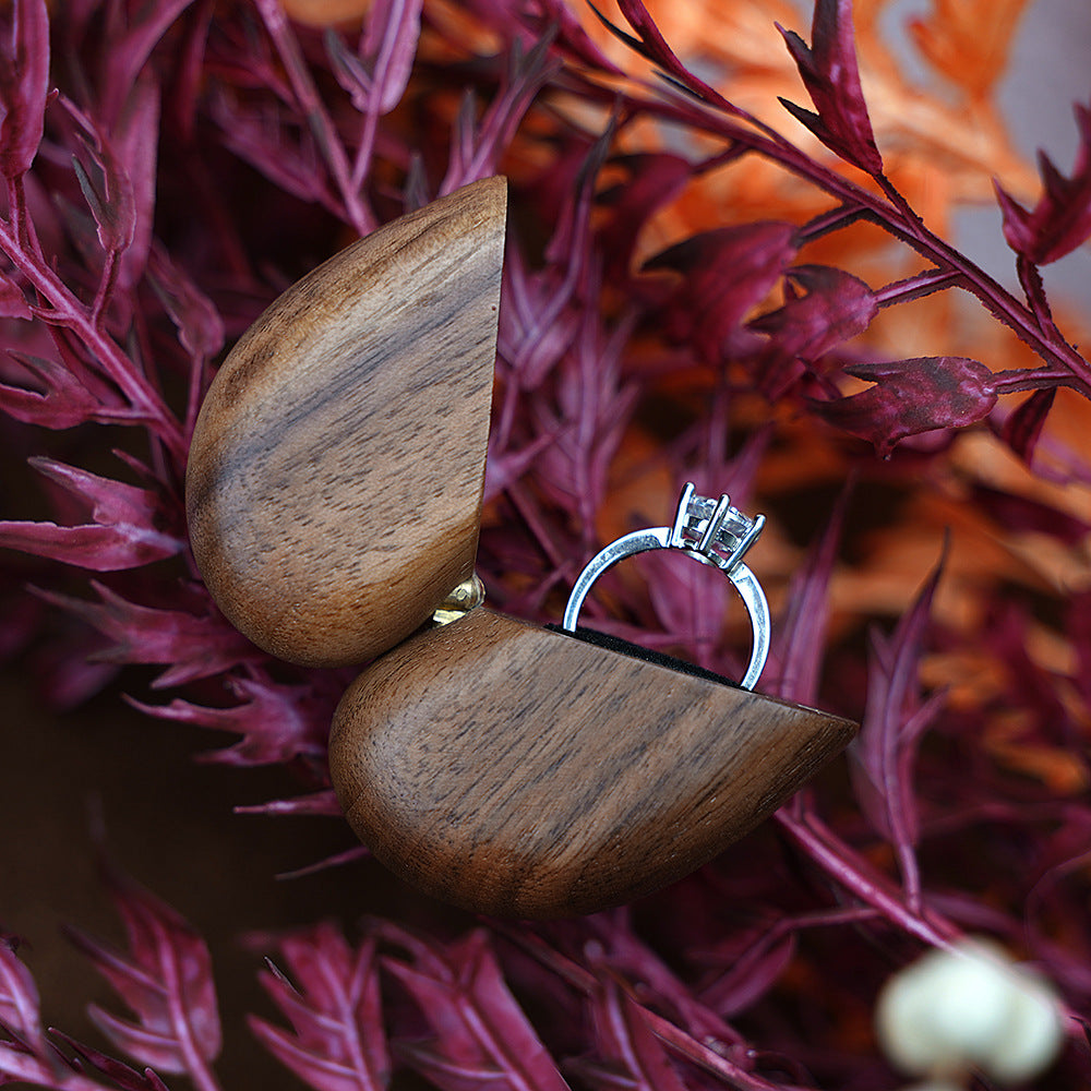 Ross-Wooden Ring Box Personalized Gift