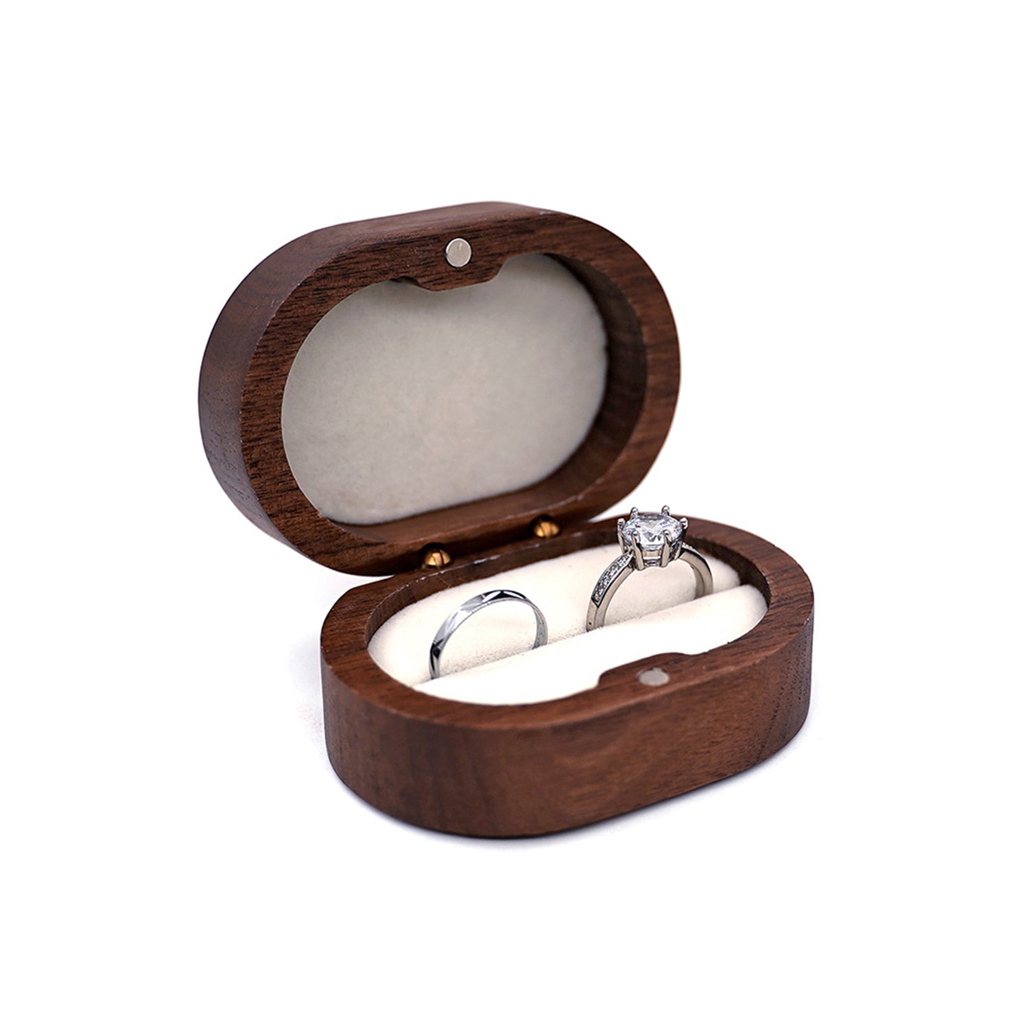 Geneva-Wooden Ring Box Personalized Wedding Box