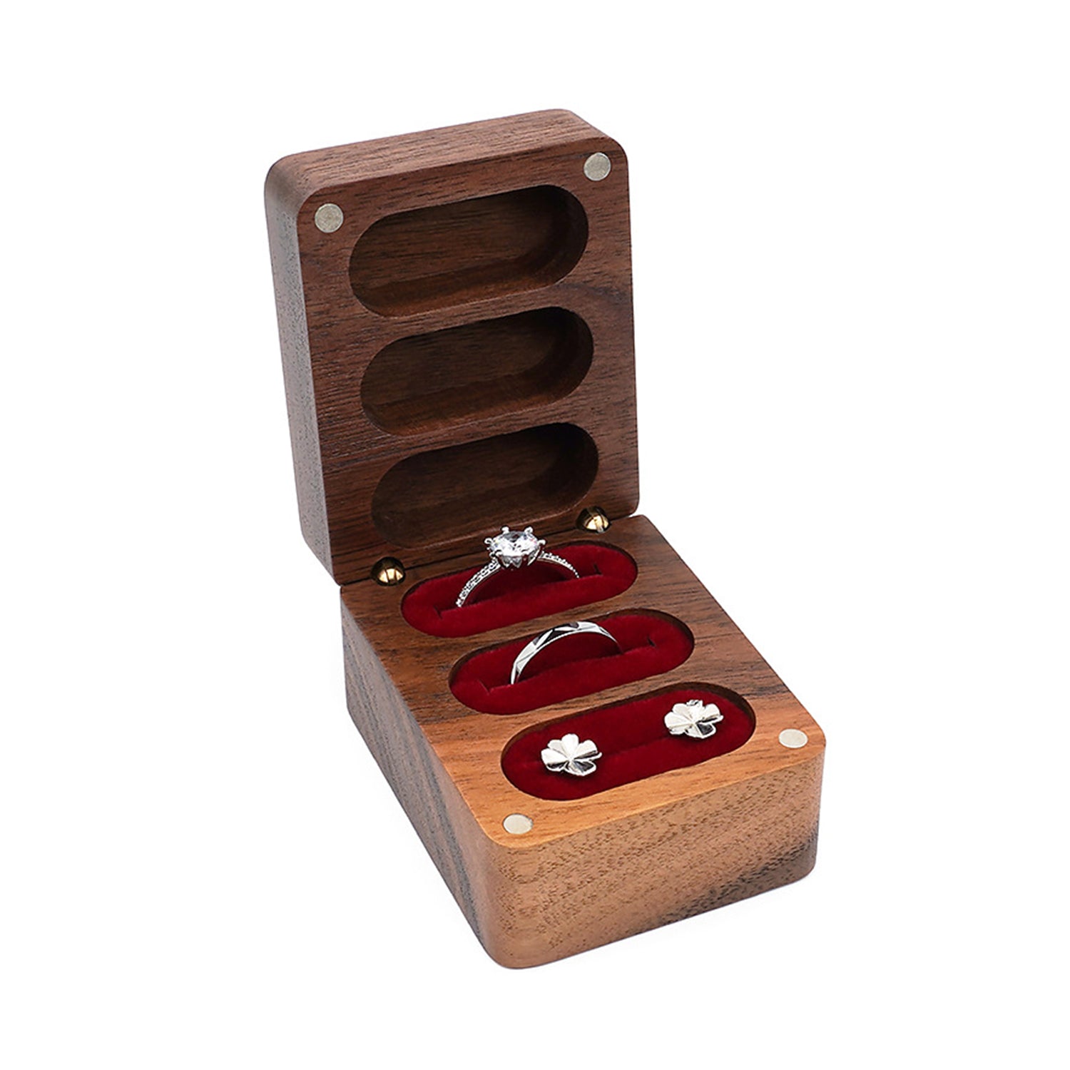 Perro-Wooden Ring Box Personalized Wedding Gift