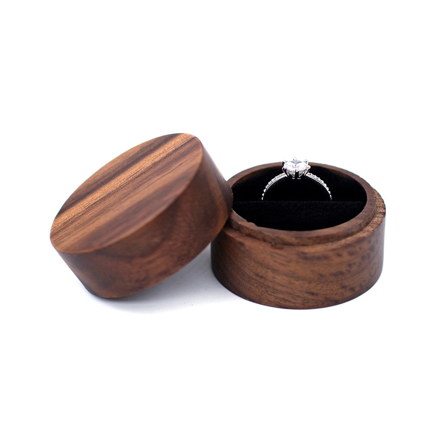 Louise-Wooden Ring Box Personalized Wedding Gift
