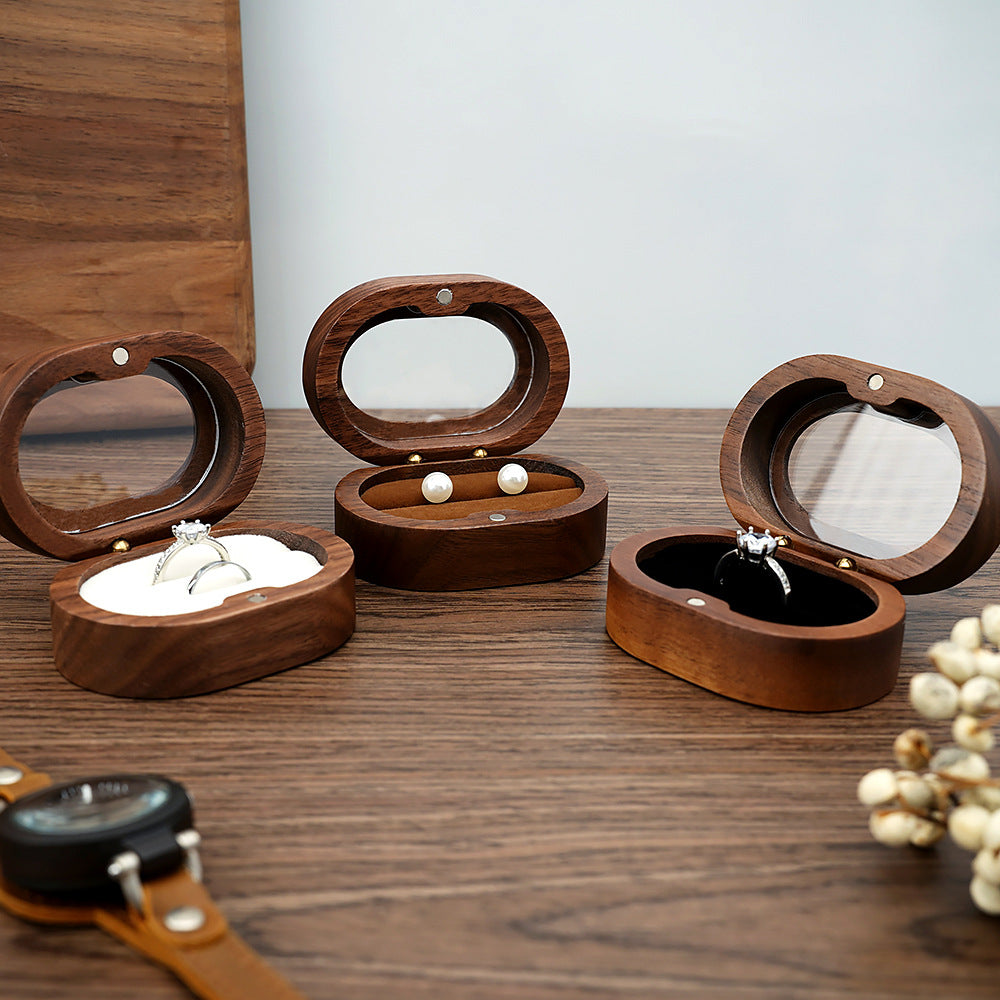 Lawrence-Wooden Ring Box Personalized Wedding Gift
