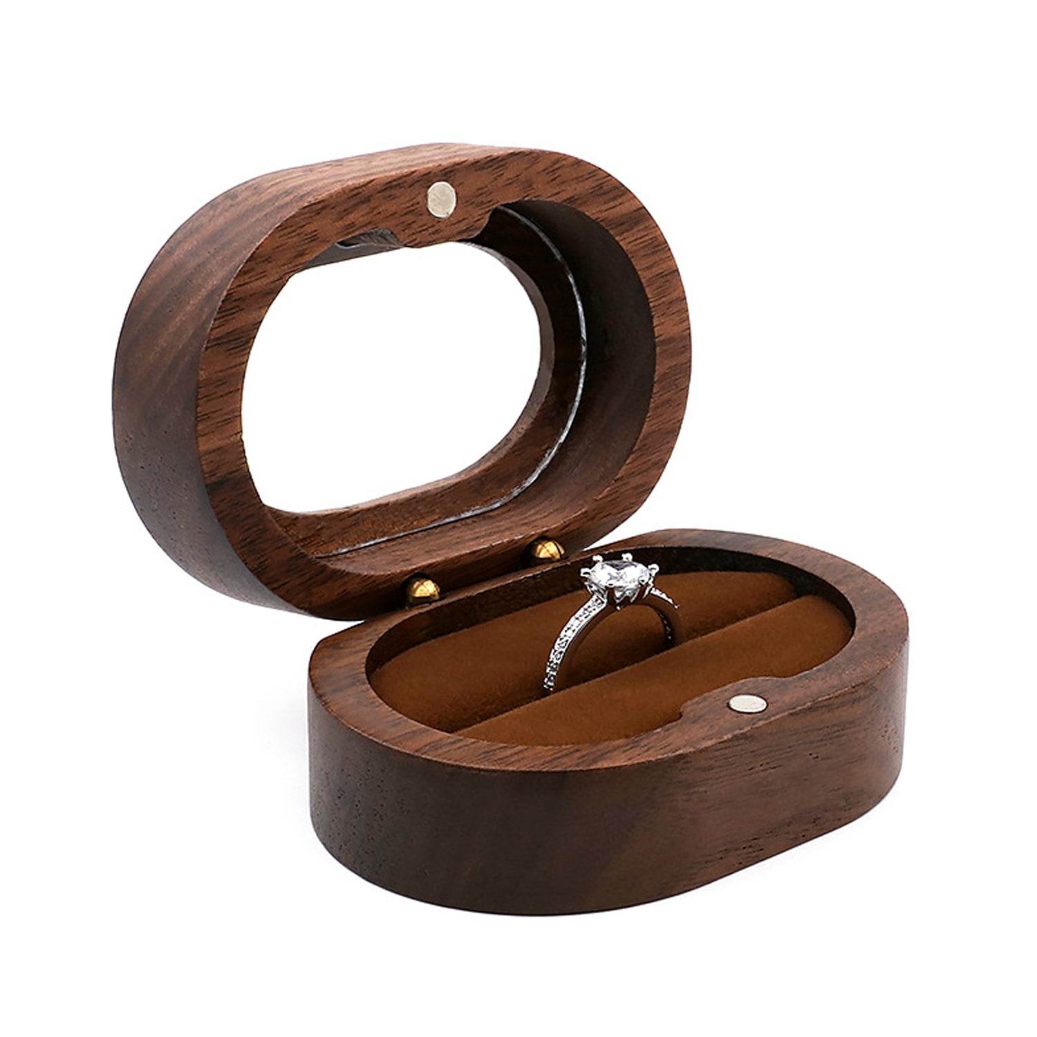 Lawrence-Wooden Ring Box Personalized Wedding Gift