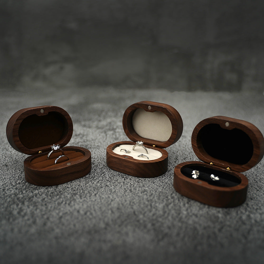 Geneva-Wooden Ring Box Personalized Wedding Box