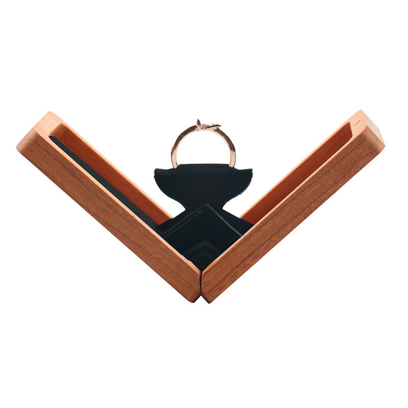 Tasman-Wooden Ring Box Personalized Gift