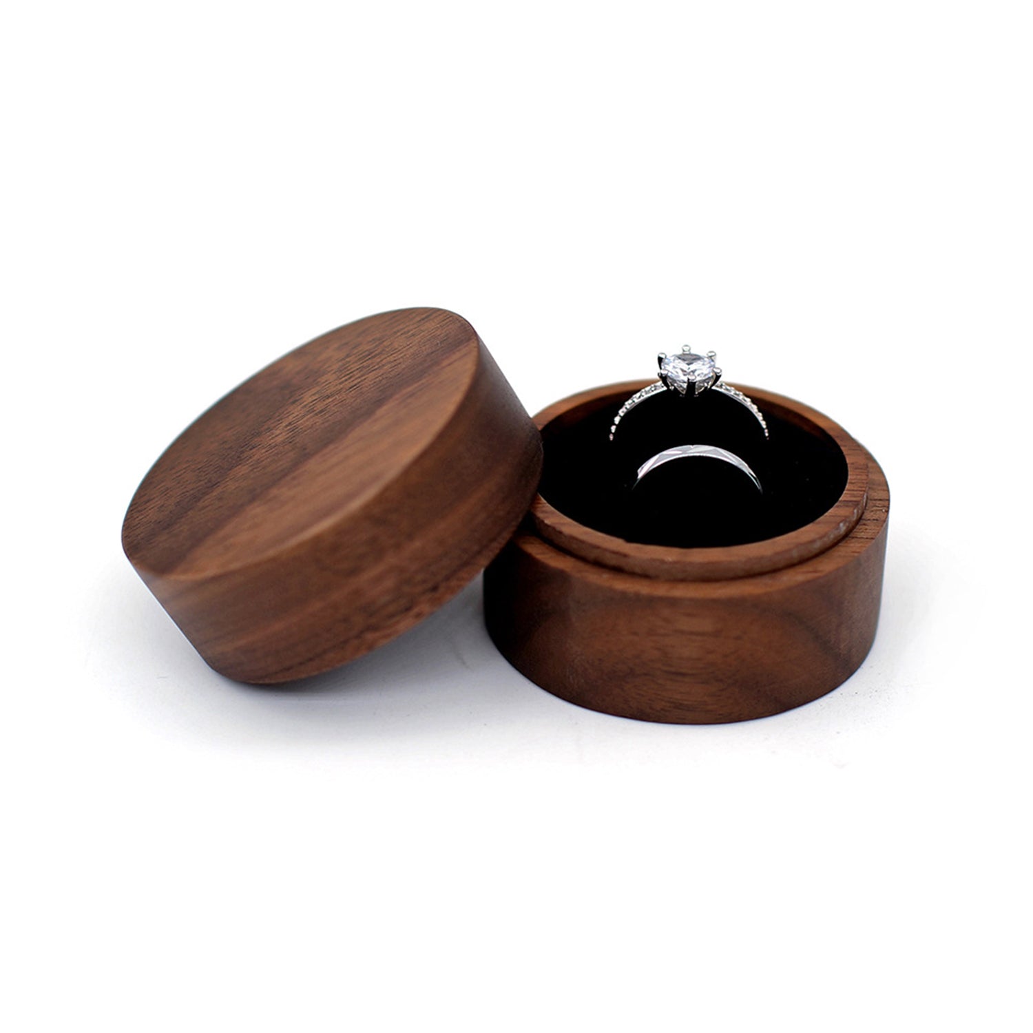 Louise-Wooden Ring Box Personalized Wedding Gift