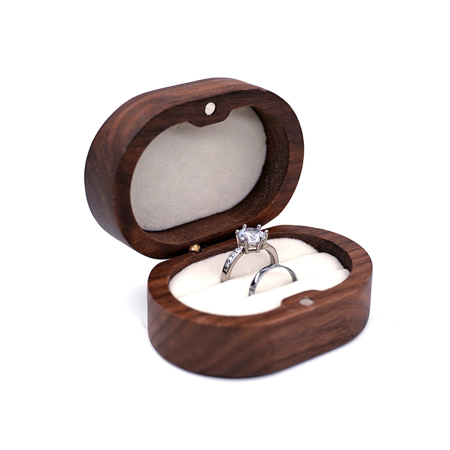 Geneva-Wooden Ring Box Personalized Wedding Box
