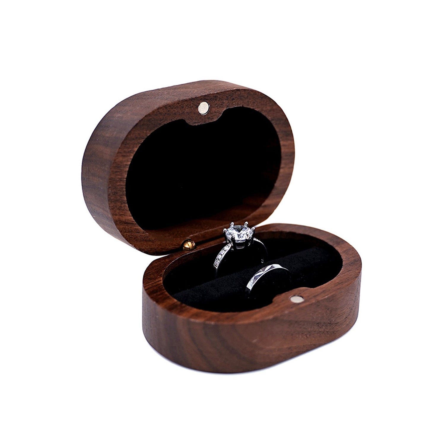Geneva-Wooden Ring Box Personalized Wedding Box