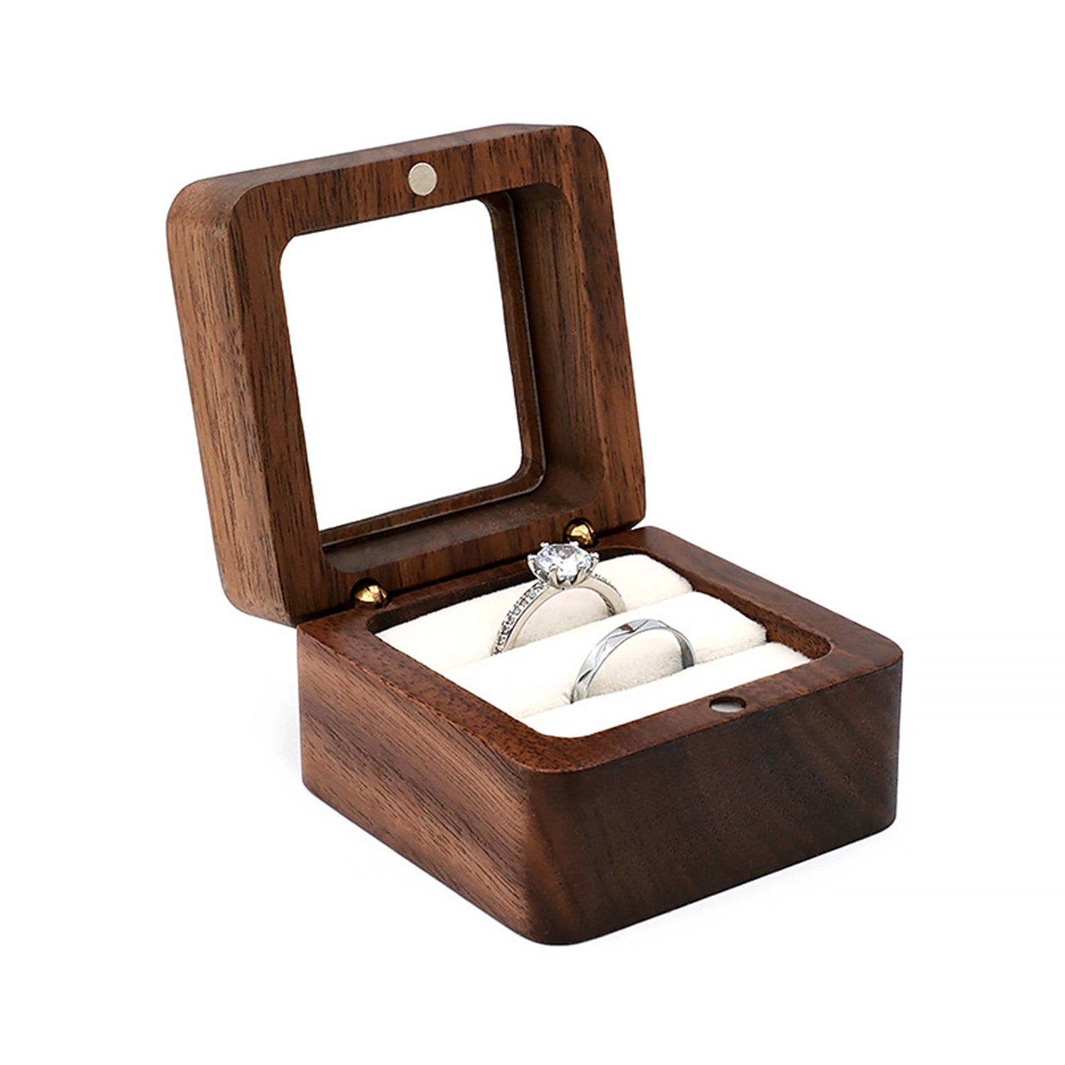 Oriando-Wooden Ring Box Personalized Wedding Gift