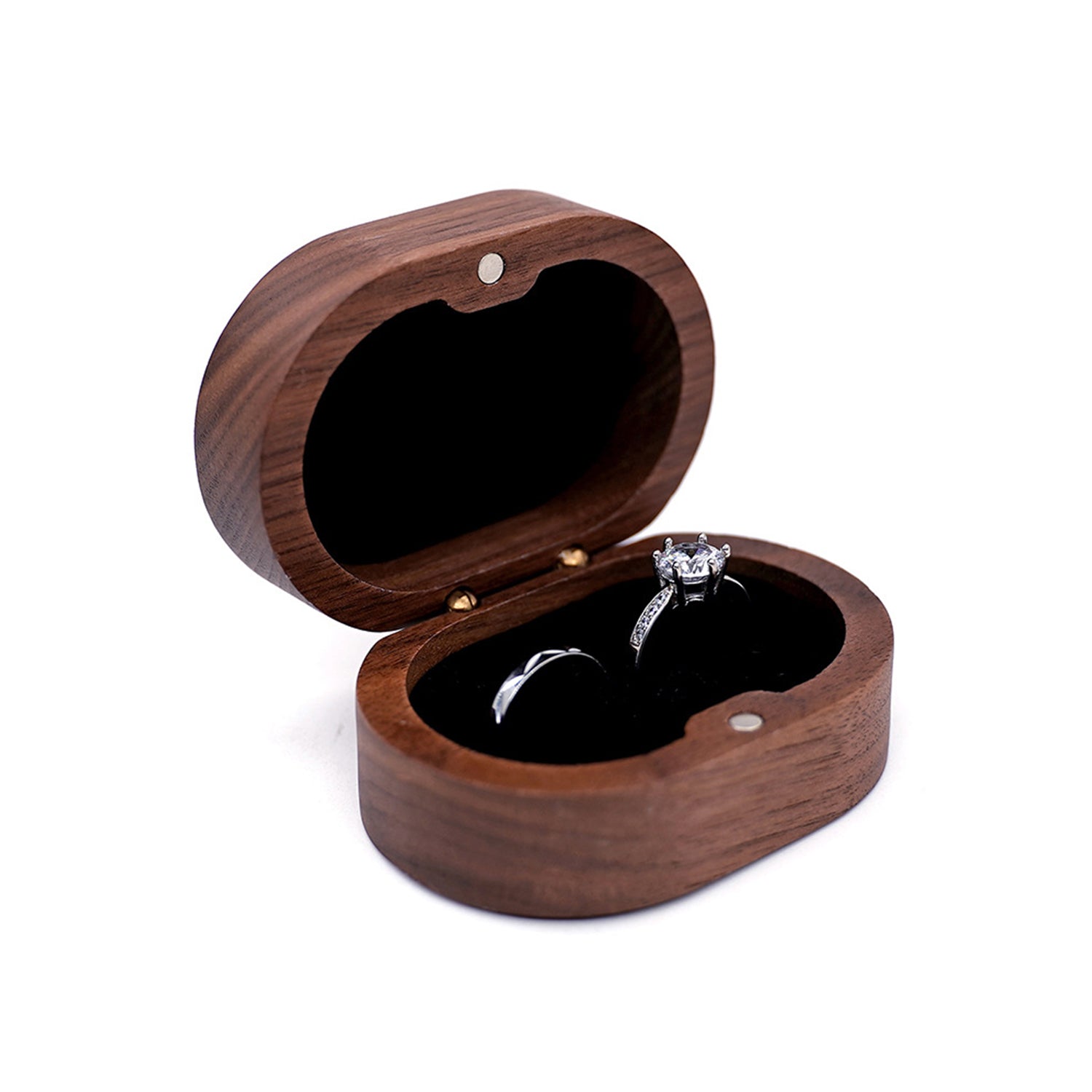 Geneva-Wooden Ring Box Personalized Wedding Box