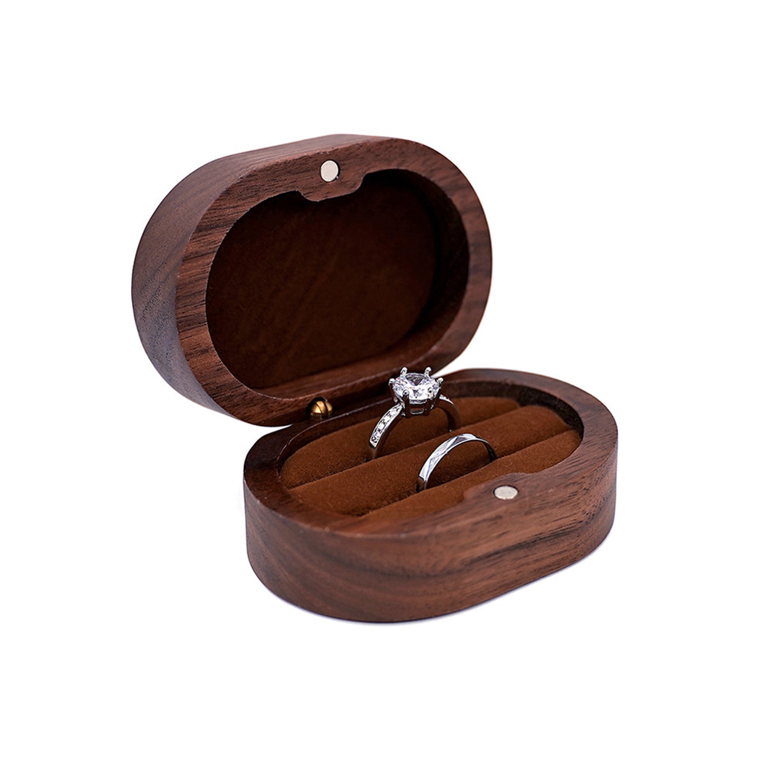 Geneva-Wooden Ring Box Personalized Wedding Box