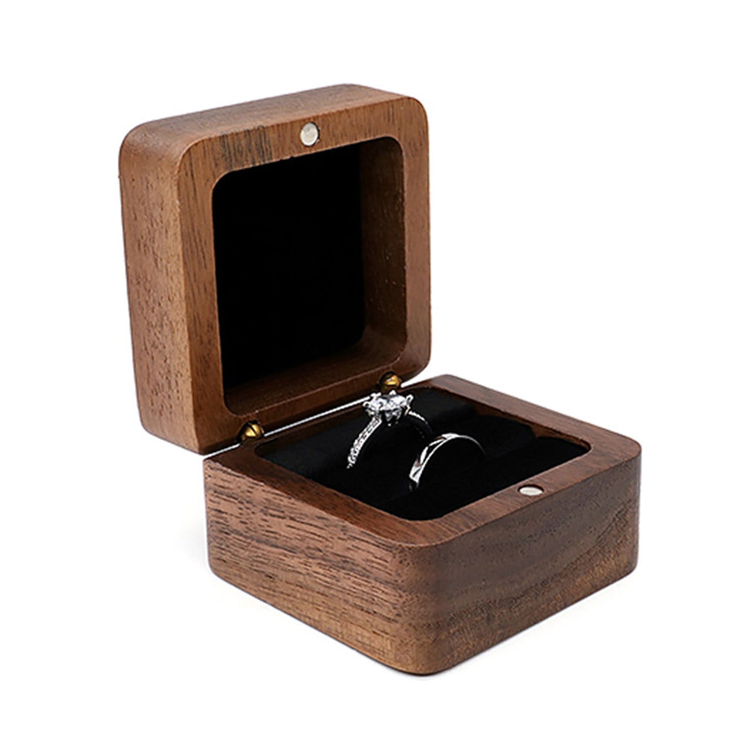 Copenhagen-Wooden Ring Box Personalized Wedding Gift