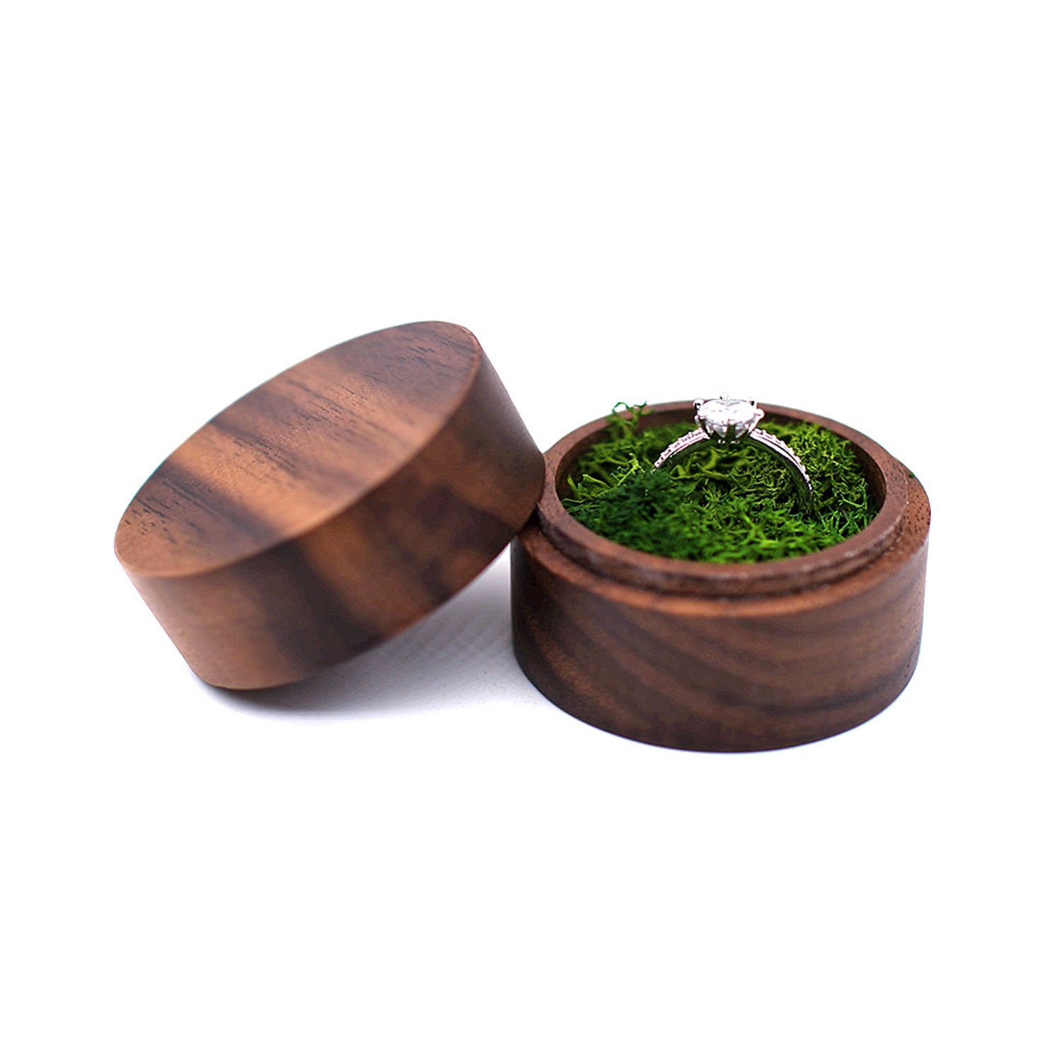 Louise-Wooden Ring Box Personalized Wedding Gift