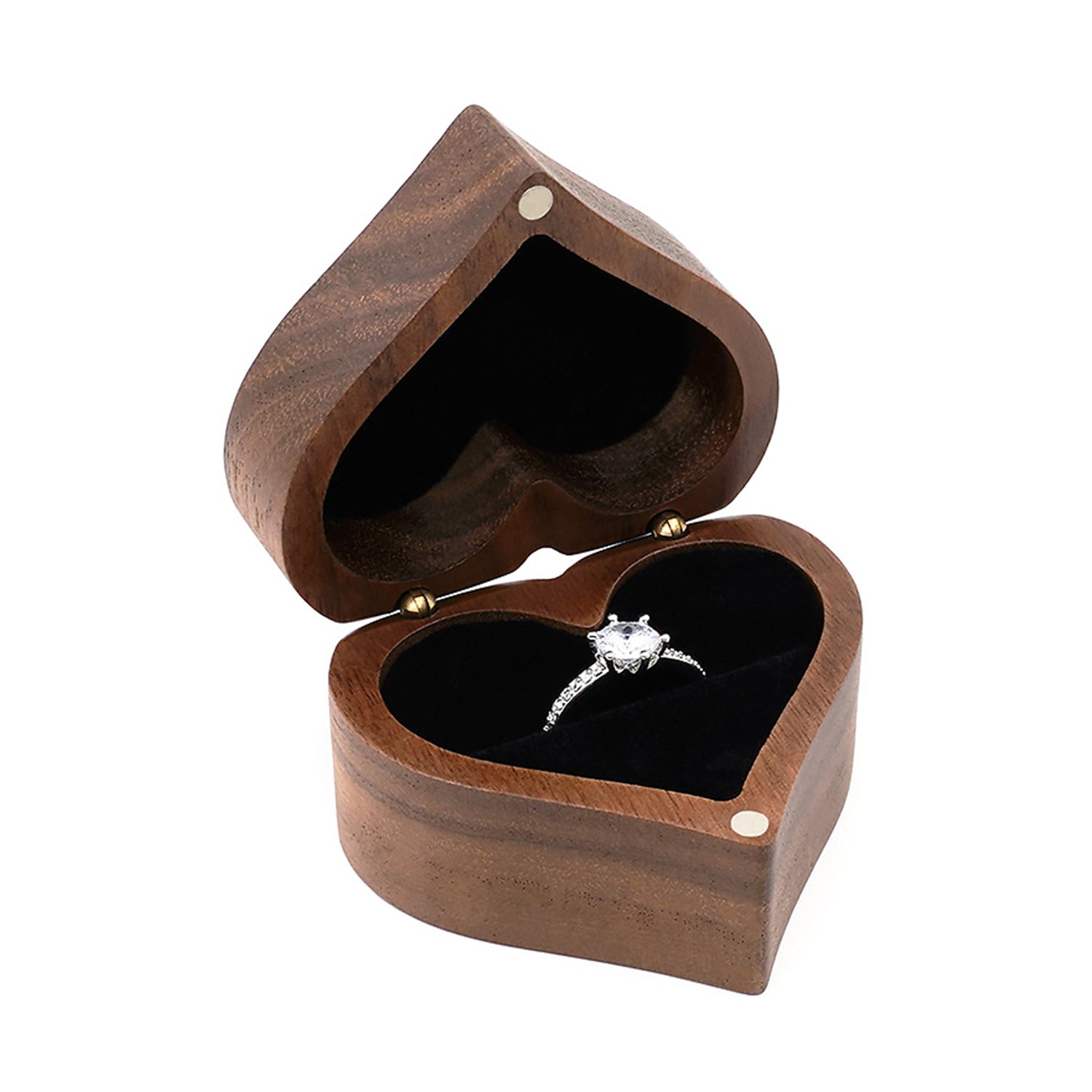 Rottness-Wooden Ring Box Personalized Wedding Gift