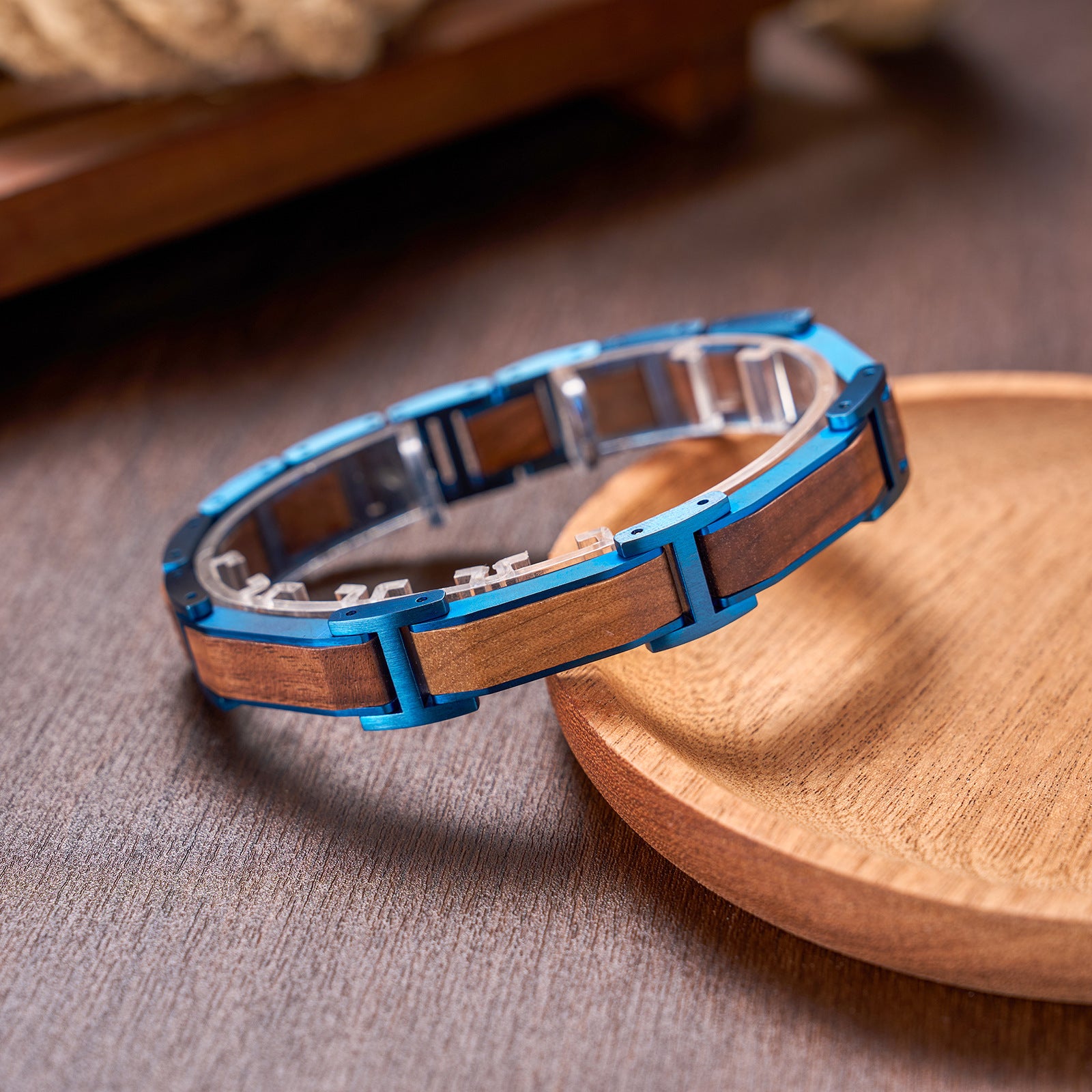 SPINE - Unisex Wooden Bracelet