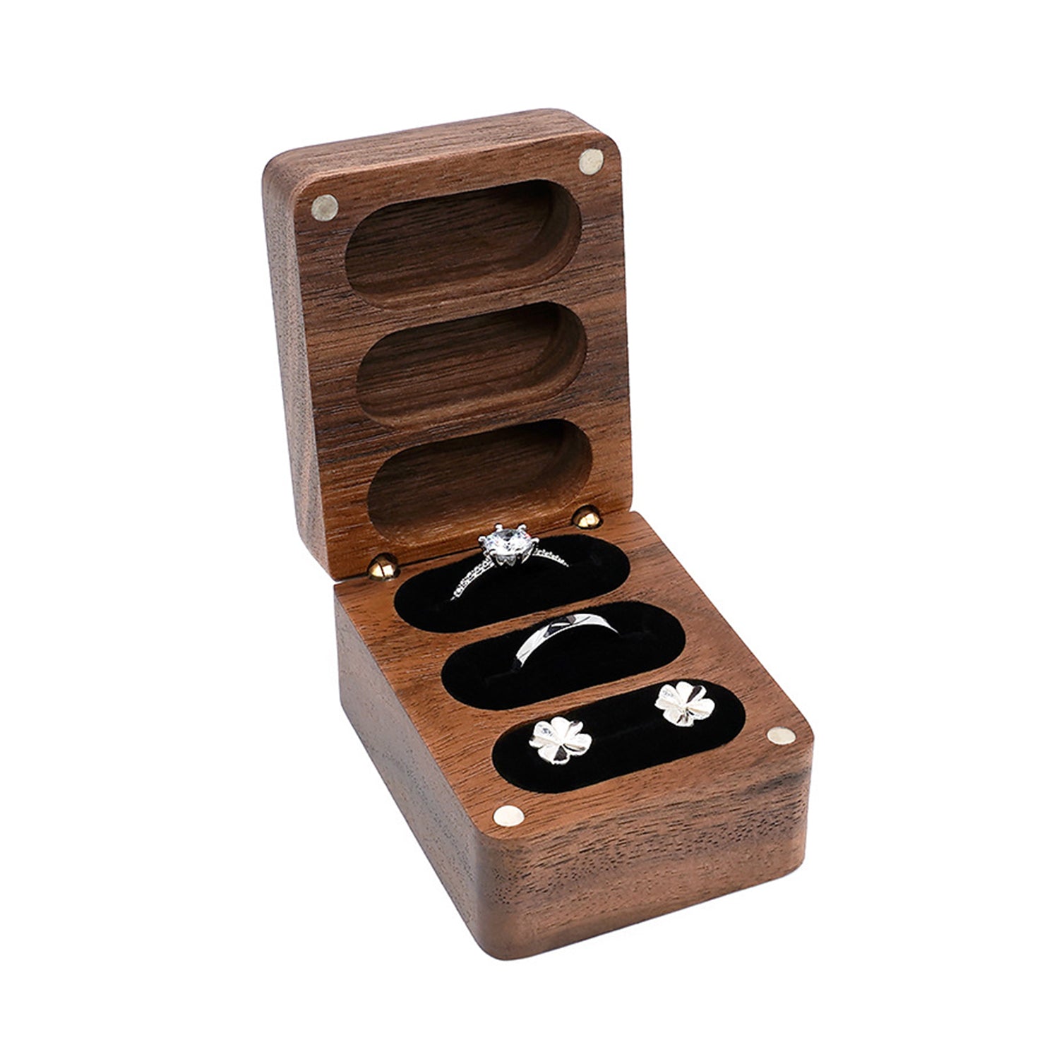 Perro-Wooden Ring Box Personalized Wedding Gift