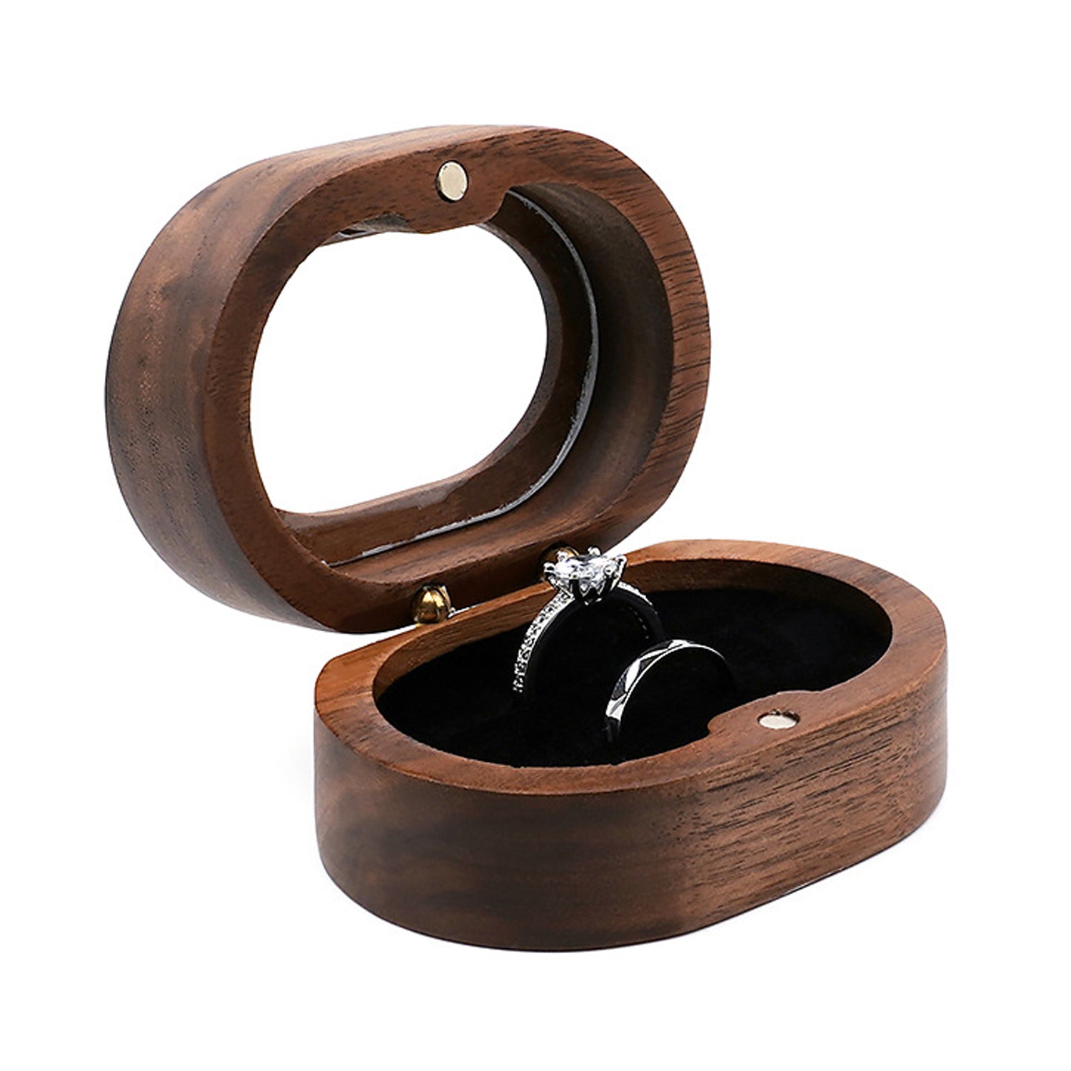 Lawrence-Wooden Ring Box Personalized Wedding Gift
