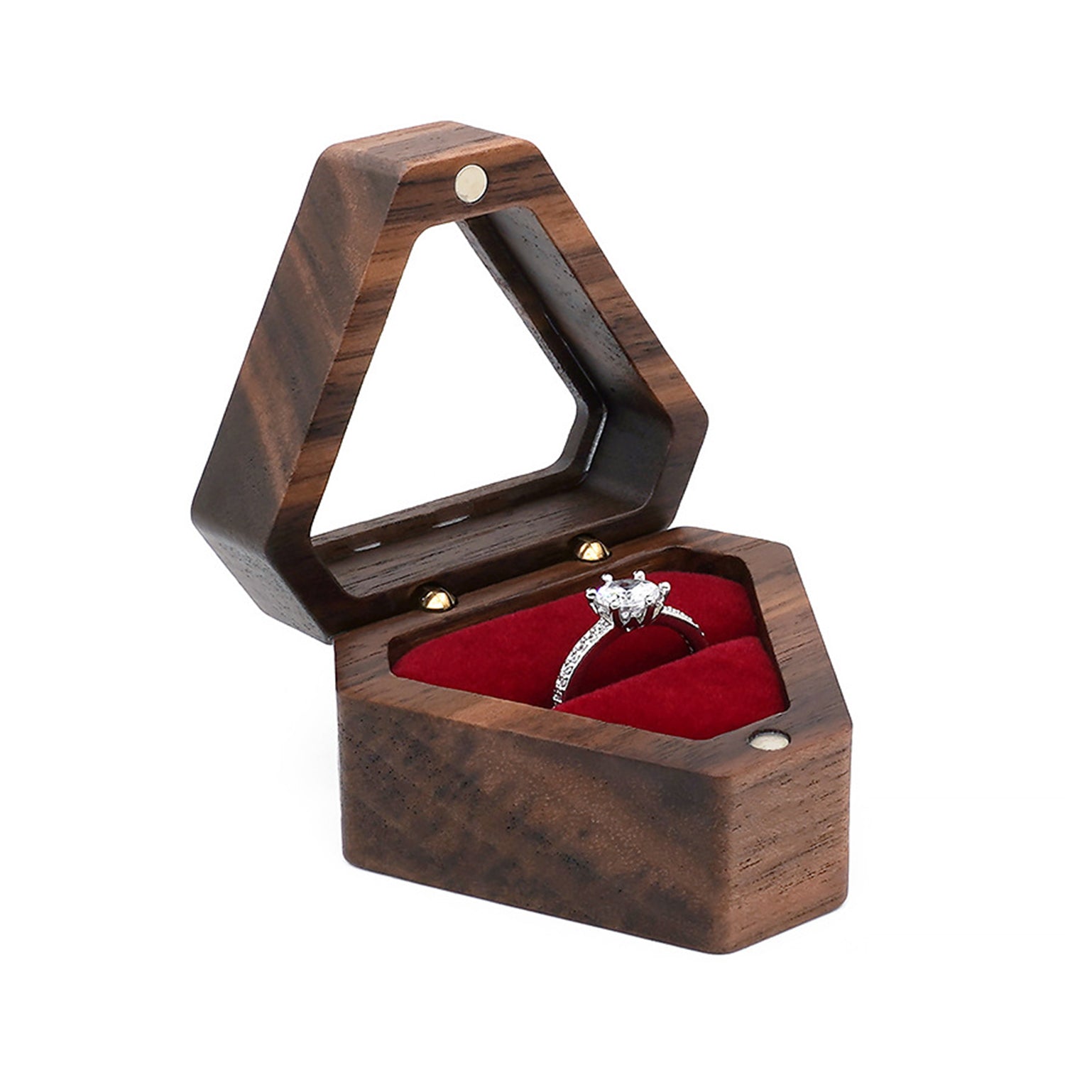 Quebec-Wooden Ring Box Personalized Wedding Gift