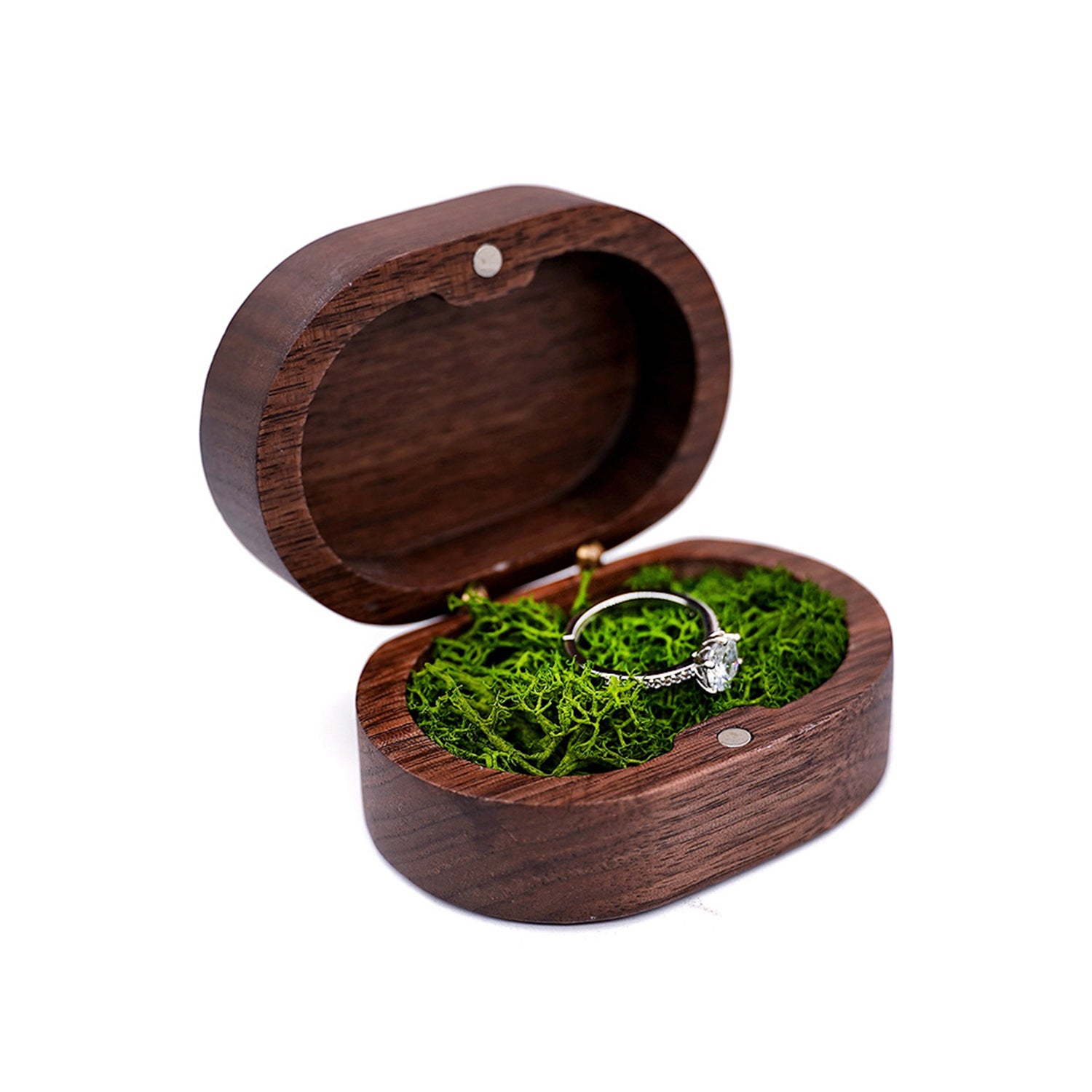 Geneva-Wooden Ring Box Personalized Wedding Box