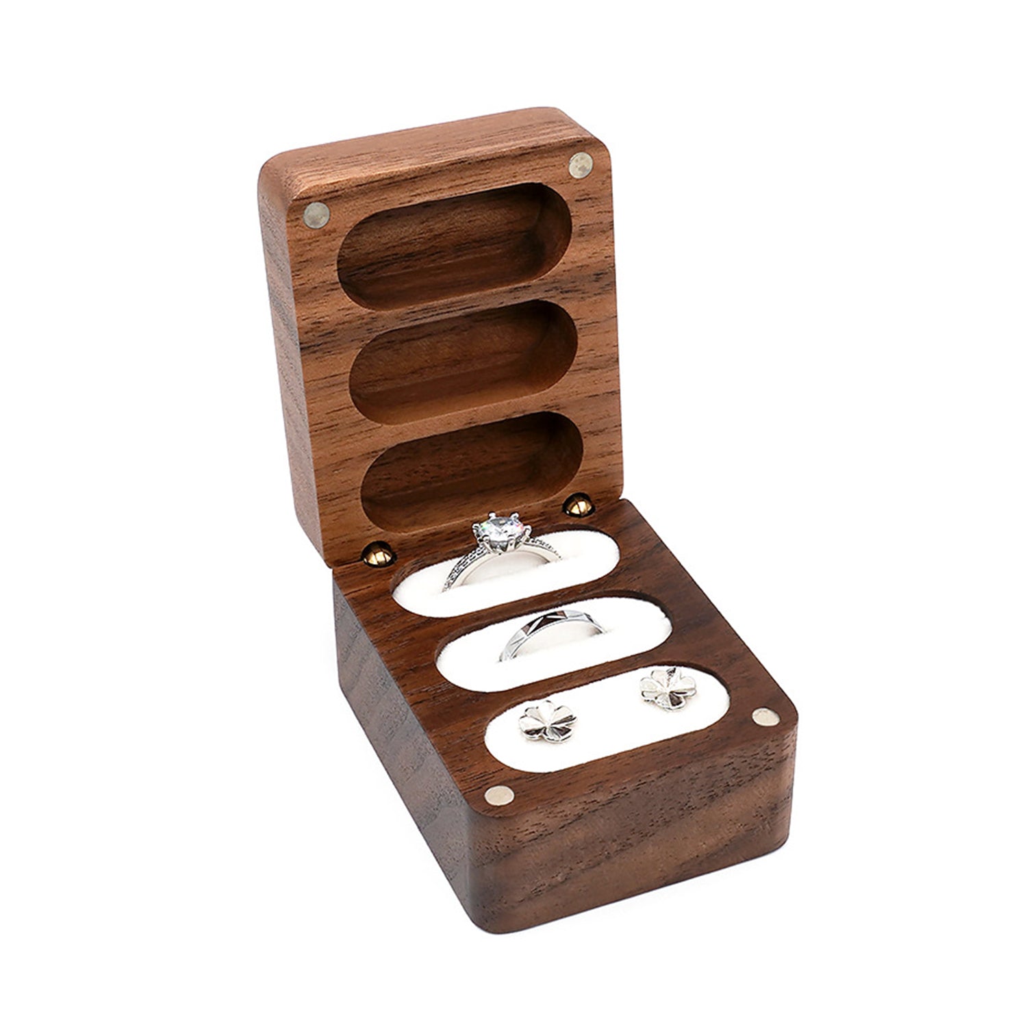 Perro-Wooden Ring Box Personalized Wedding Gift