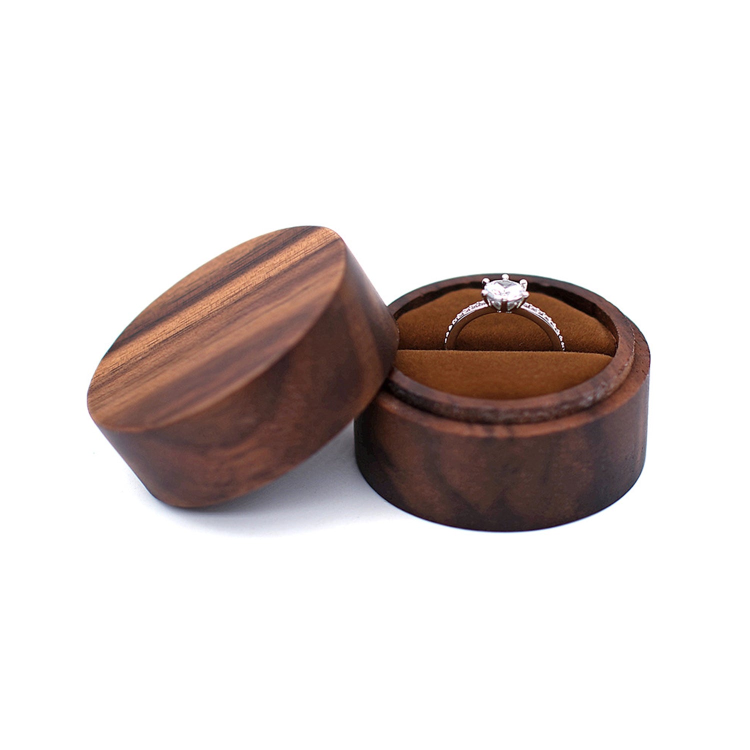 Louise-Wooden Ring Box Personalized Wedding Gift