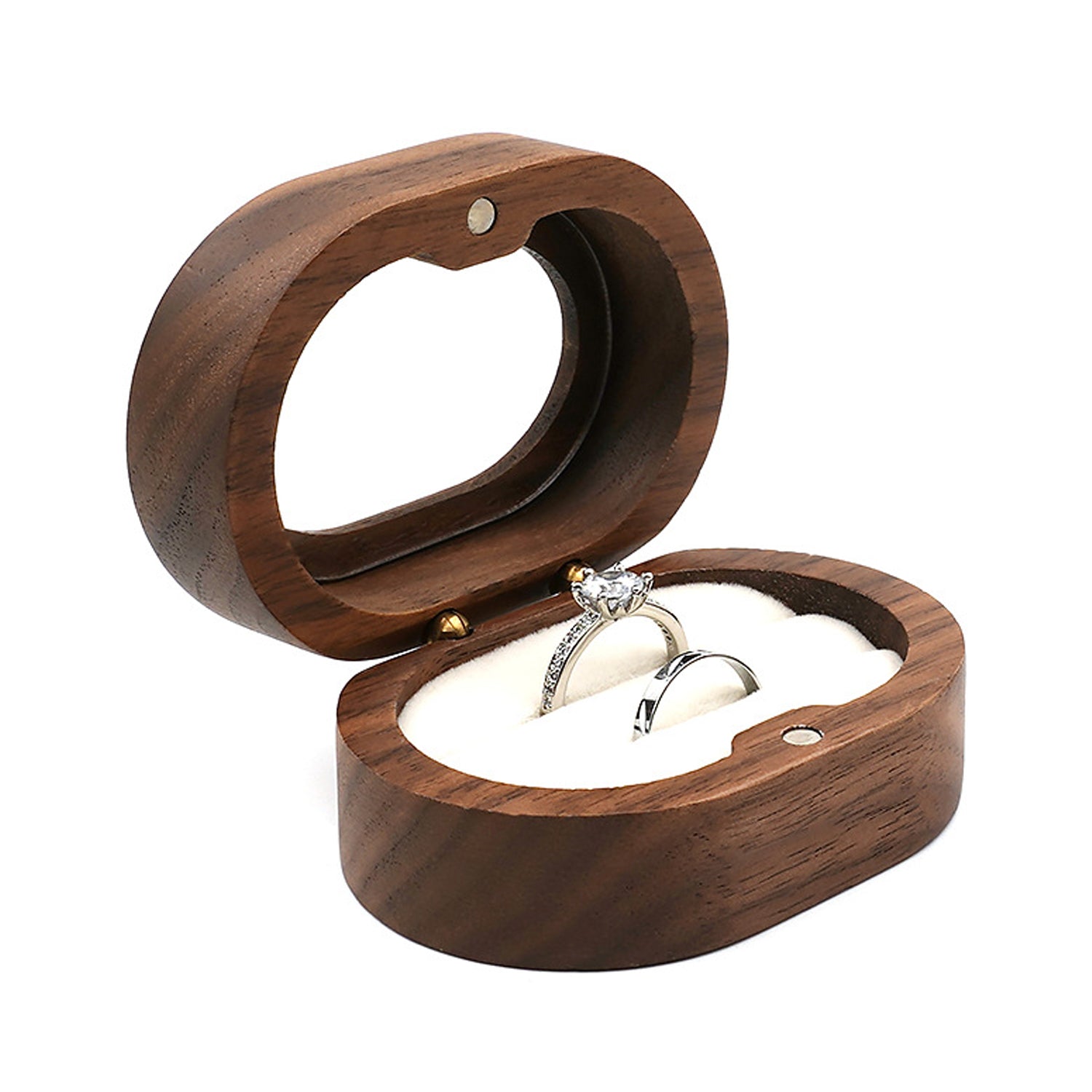 Lawrence-Wooden Ring Box Personalized Wedding Gift